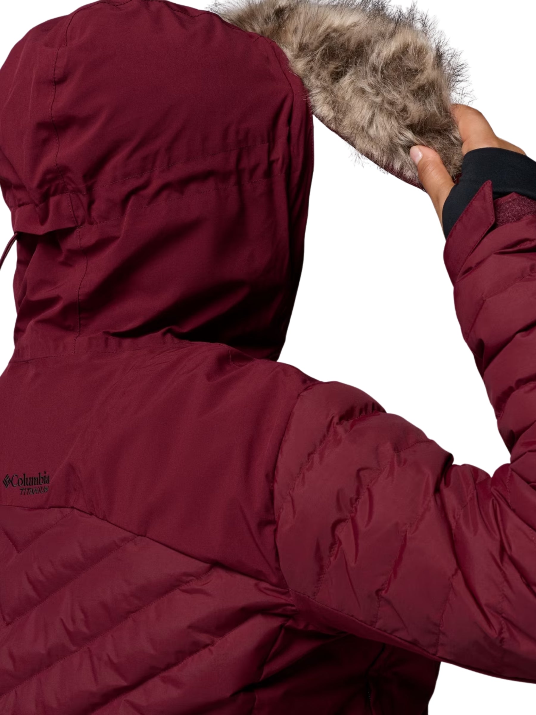 Bird Mountain III Insulated Jacket Plus Size - Rich Wine