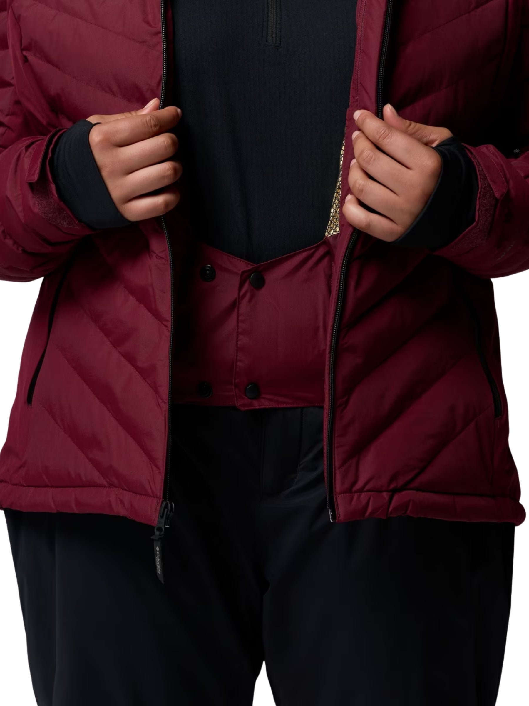 Bird Mountain III Insulated Jacket Plus Size - Rich Wine