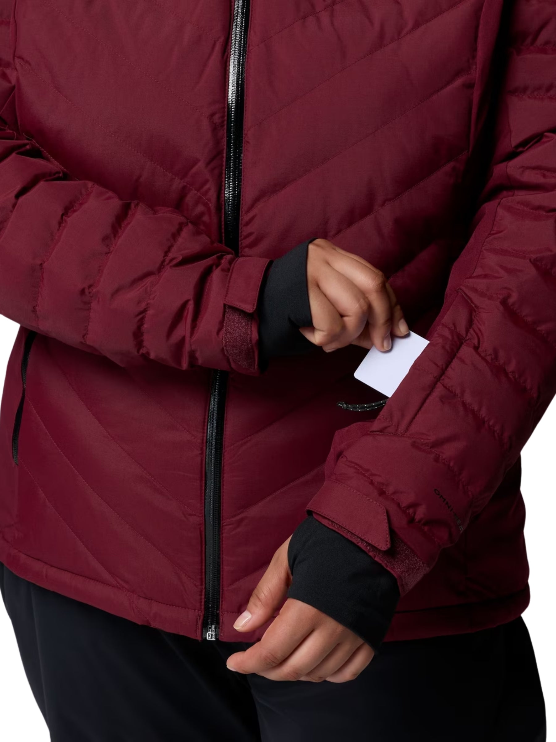Bird Mountain III Insulated Jacket Plus Size - Rich Wine