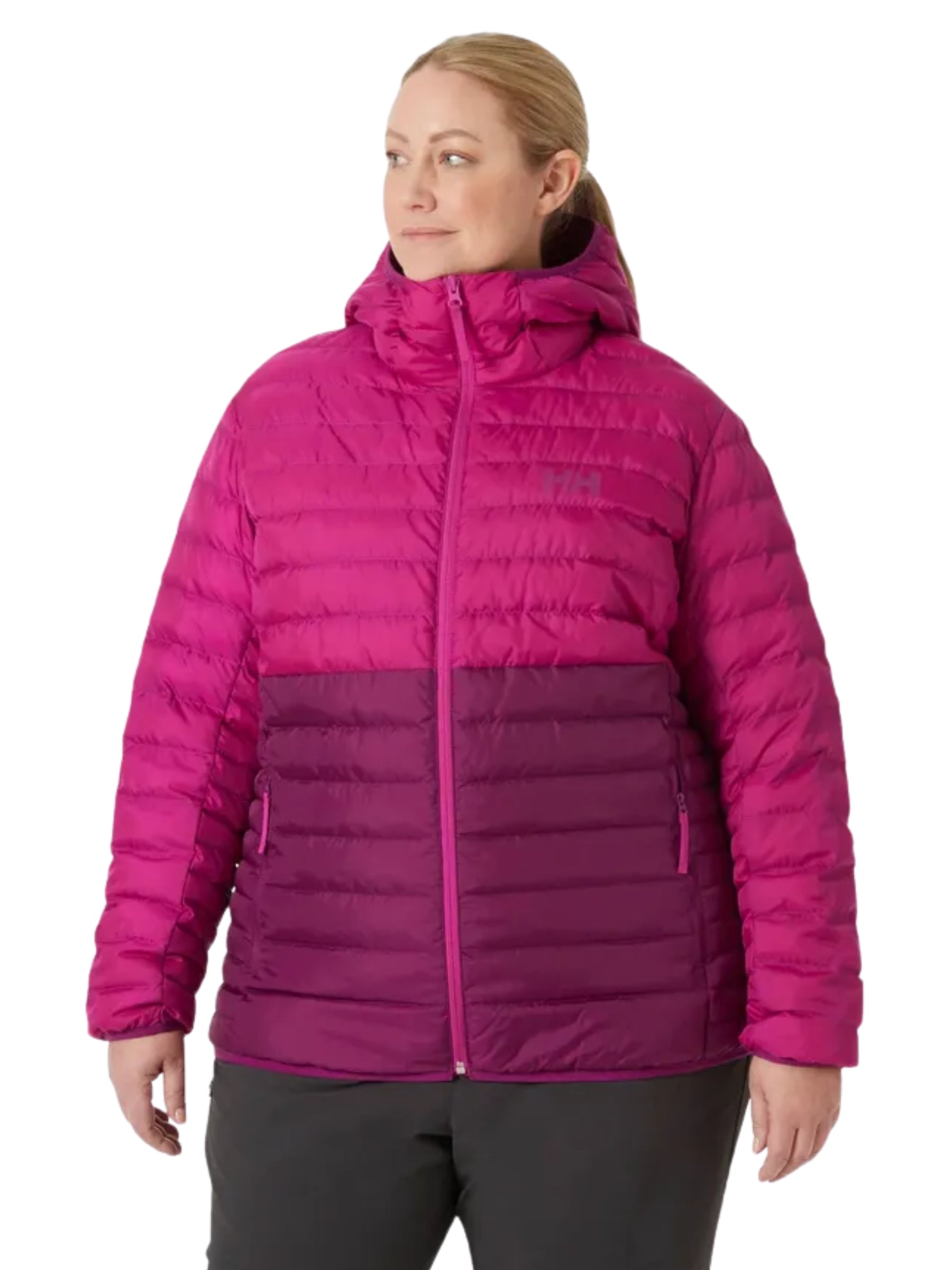 Manteau Isolé Banff Taille Plus - Dark Magenta
