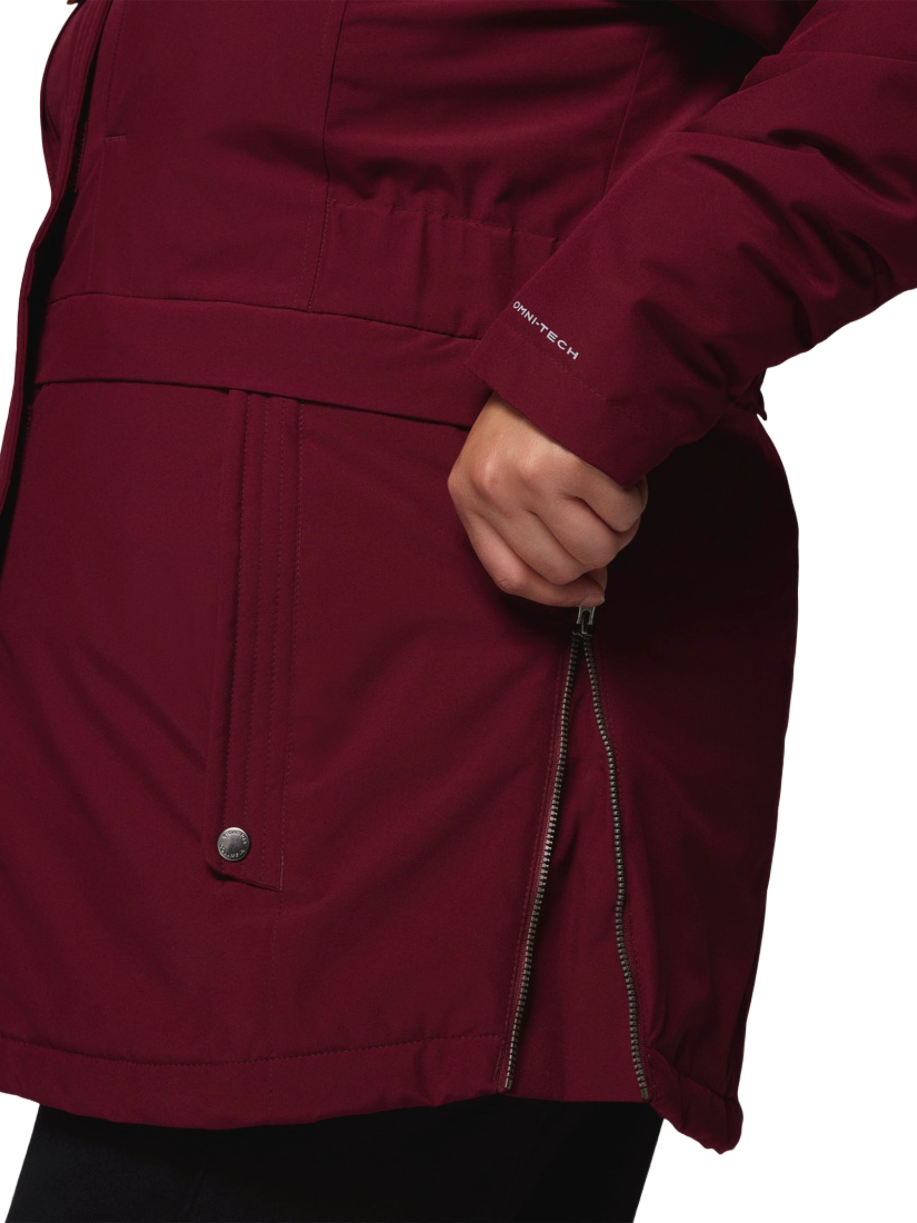 Manteau Isolé Payton Pass II Taille Plus - Rich Wine