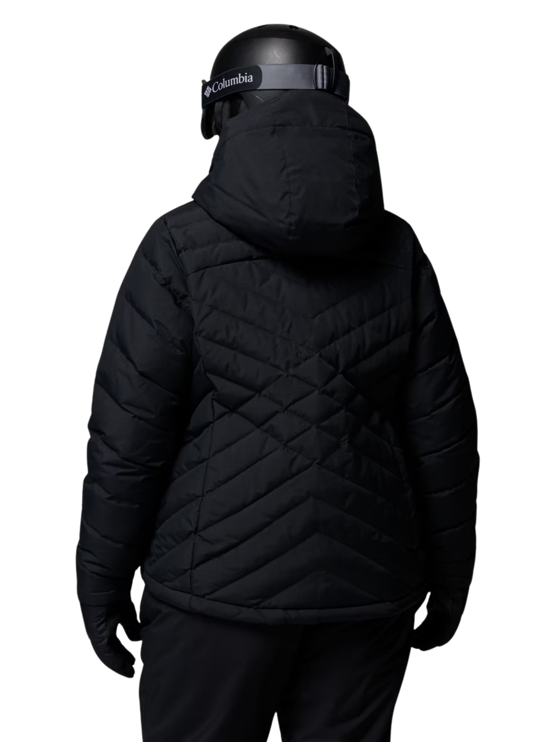 Lay D Down V Plus Size Coat - Black