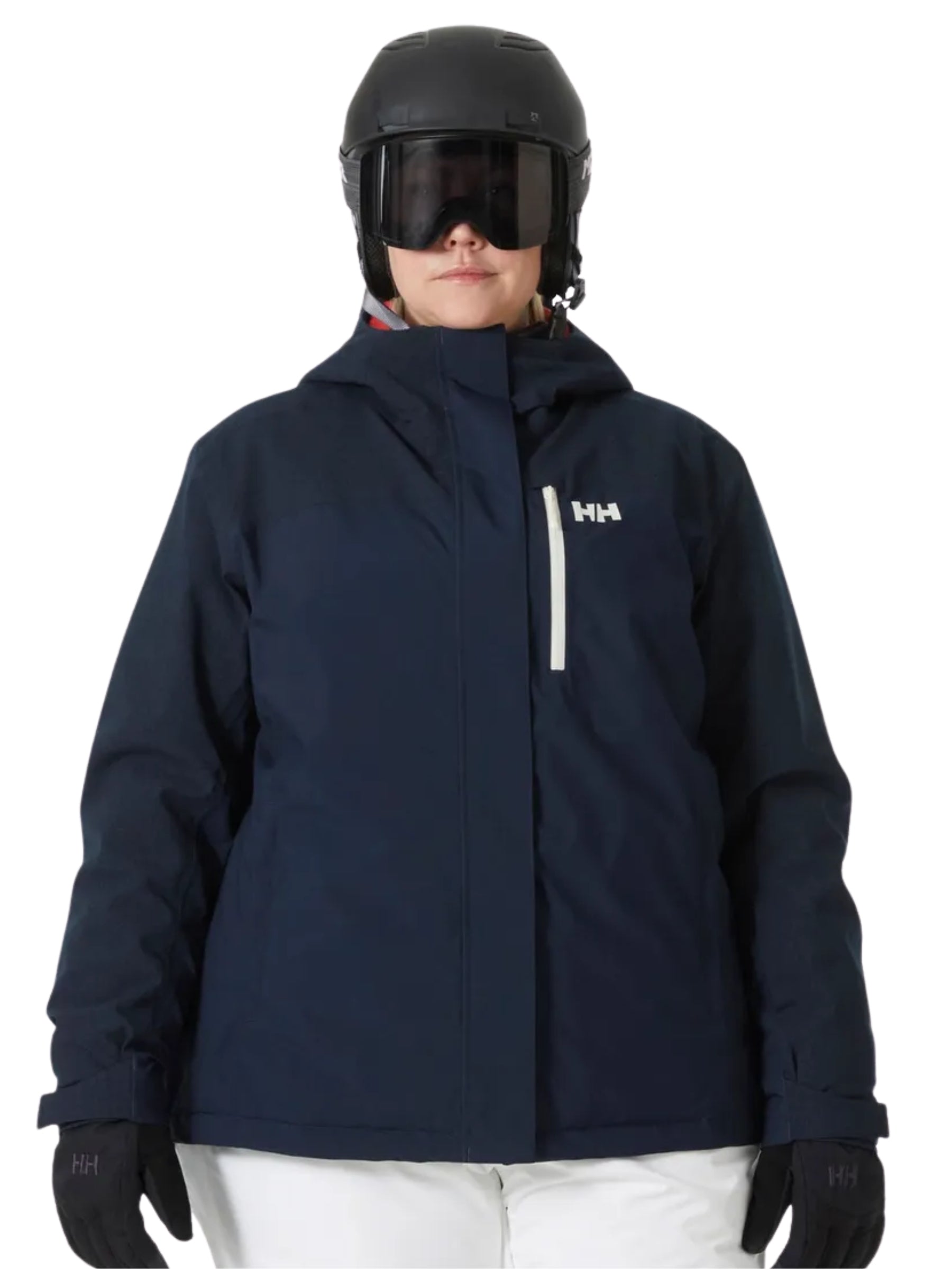 Manteau Snowplay Taille Plus - Navy
