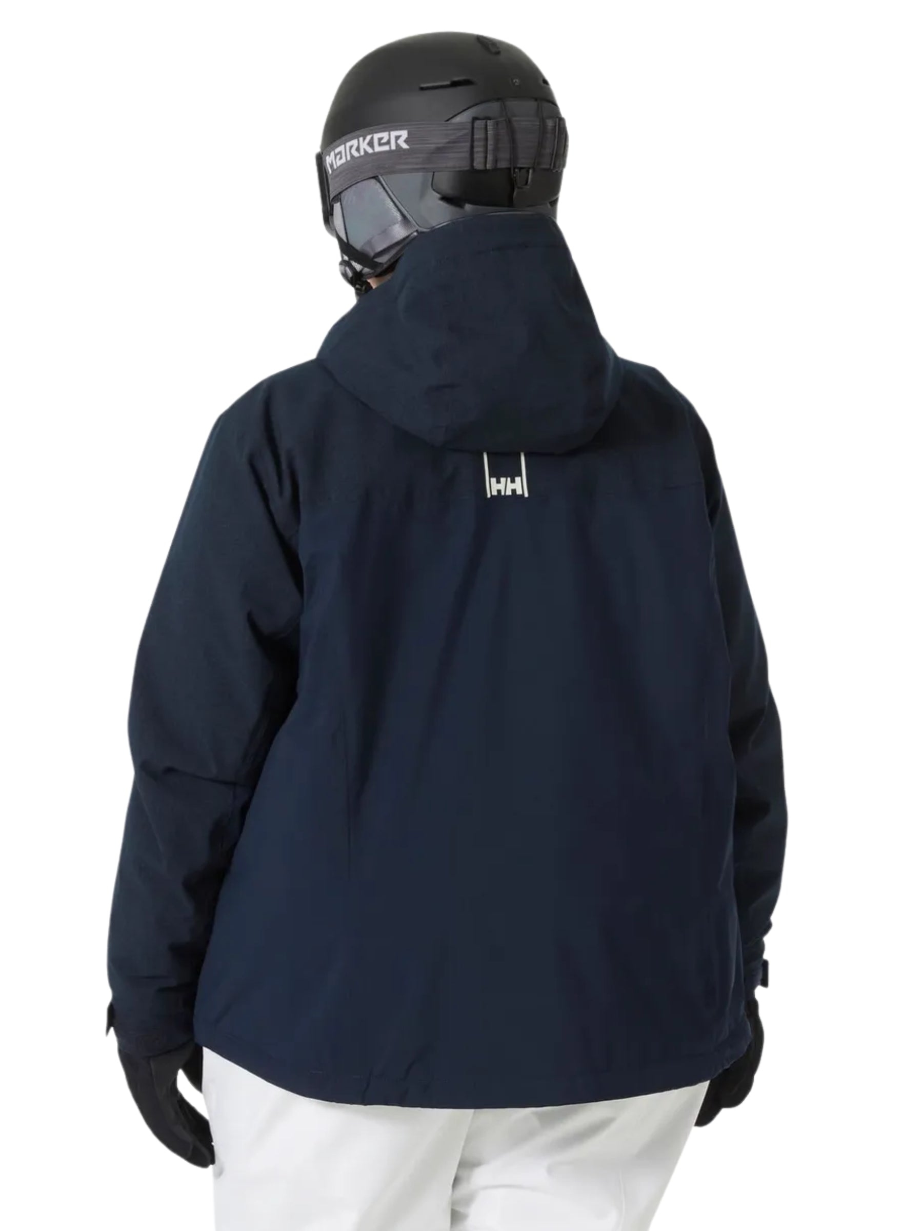 Manteau Snowplay Taille Plus - Navy