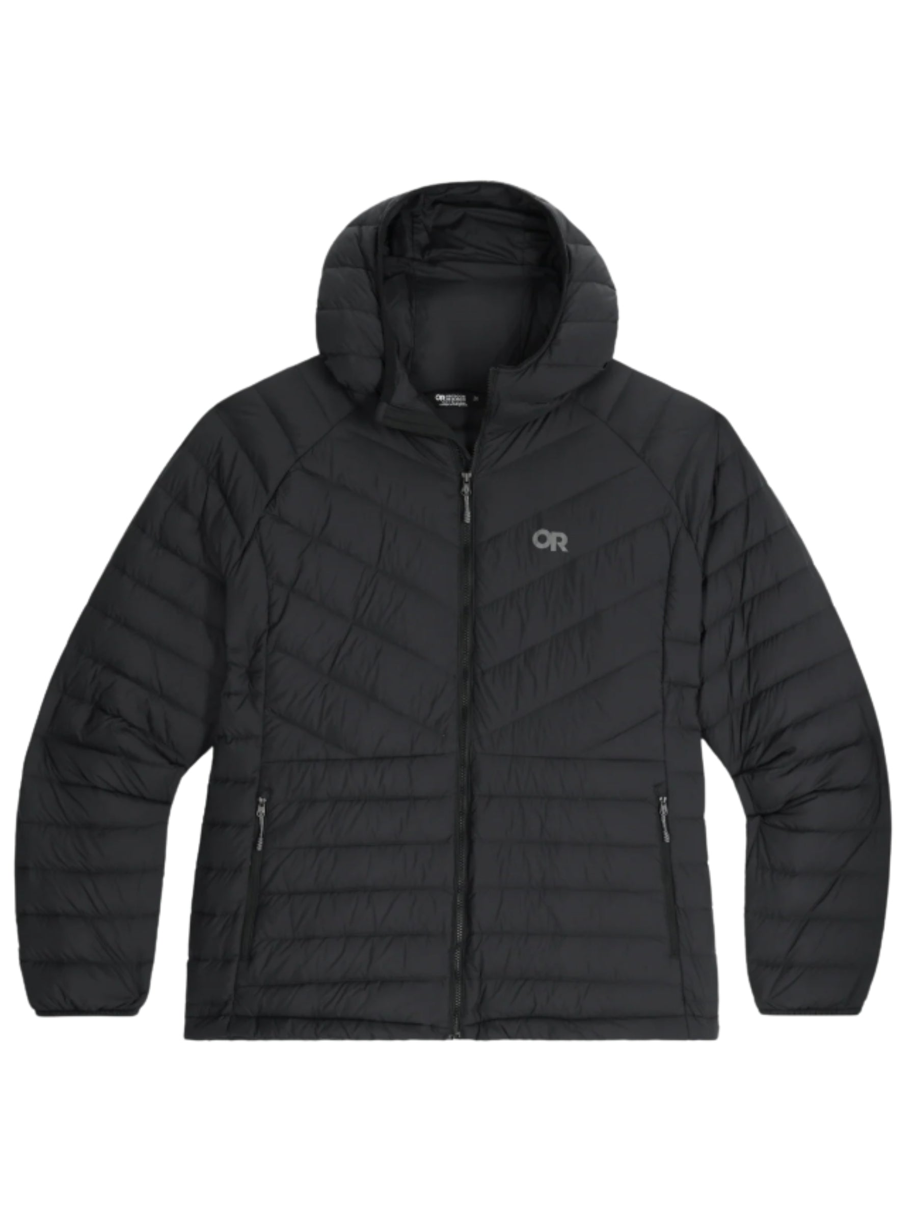 Transcendent Plus Size Down Coat - Black