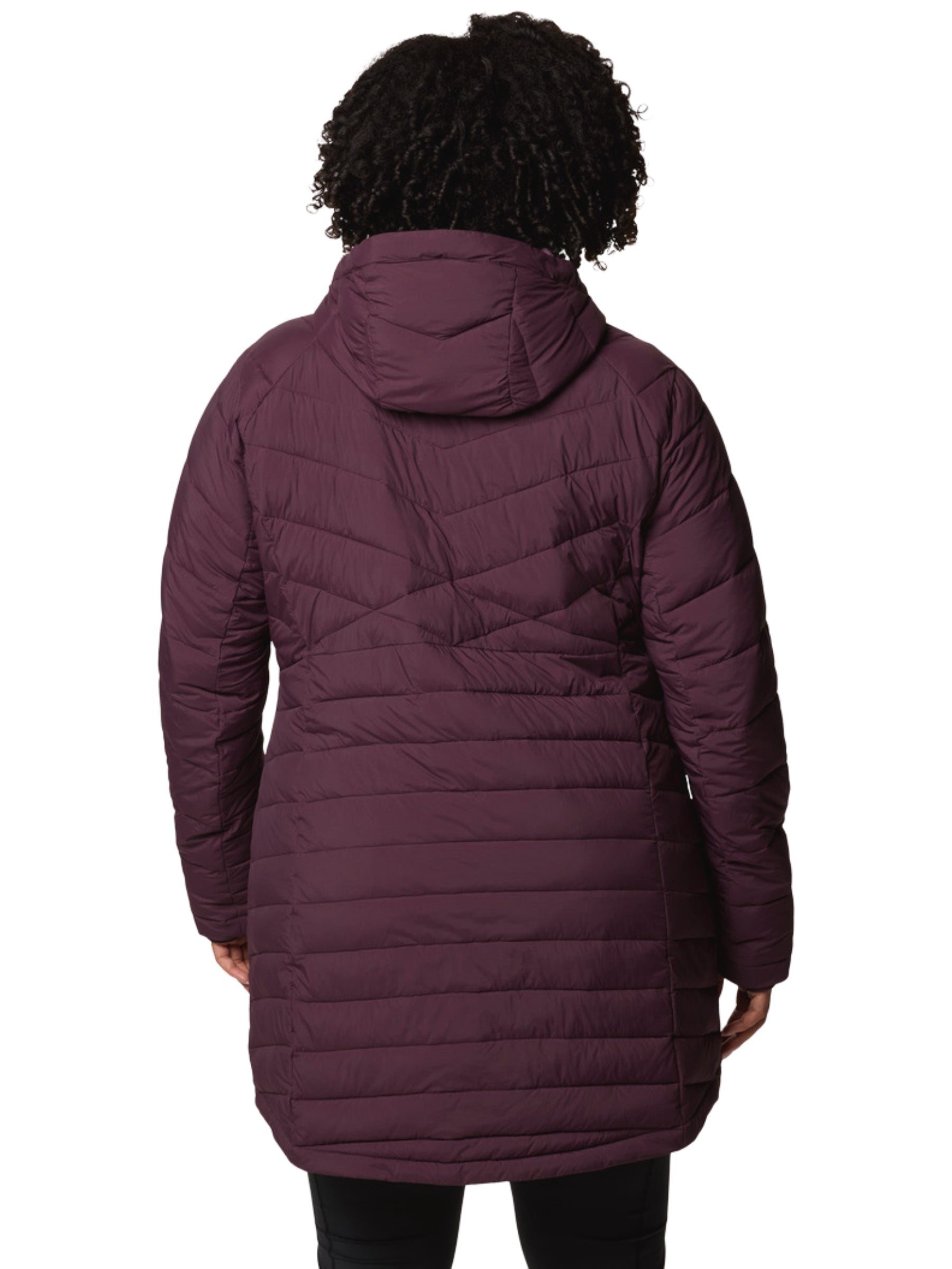Manteau à Capuchon Joy Peak II Long Taille Plus - Moonvista