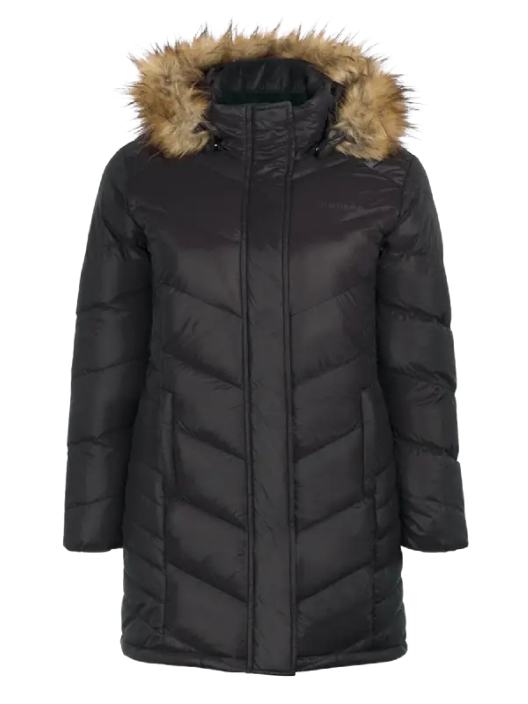 Manteau d'Hiver Cirrus Taille Plus - Noir