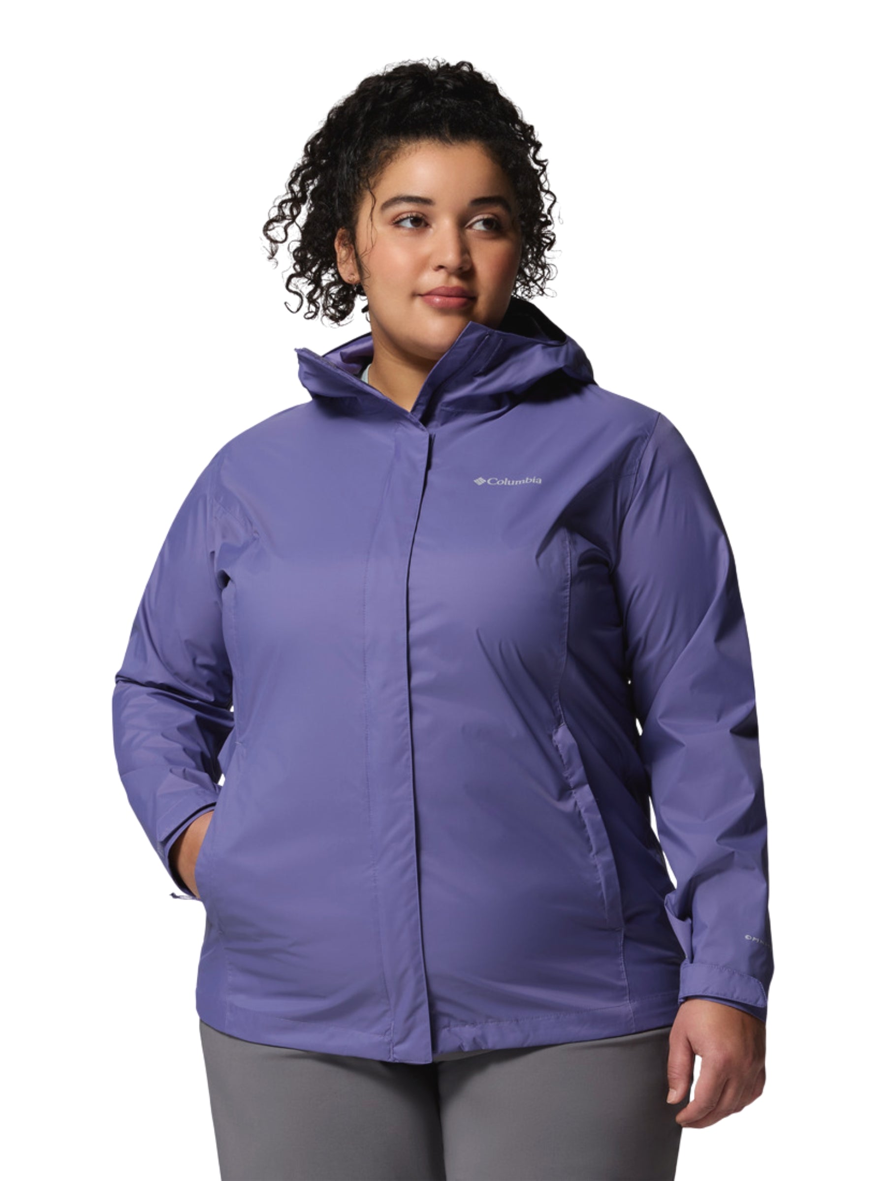 Arcadia II Plus Size Coat - Stormwatch
