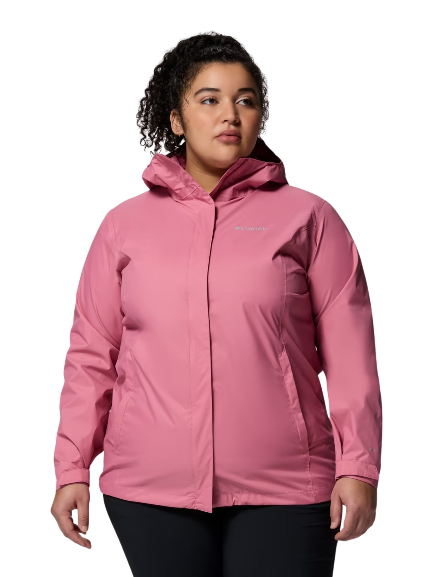 Arcadia II Plus Size Coat - Rosette