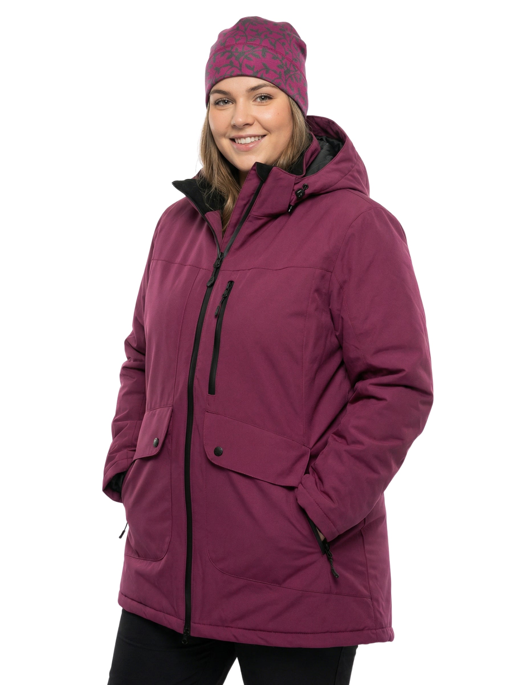 Plus Size Turin Insulated Jacket by Sportive Plus*