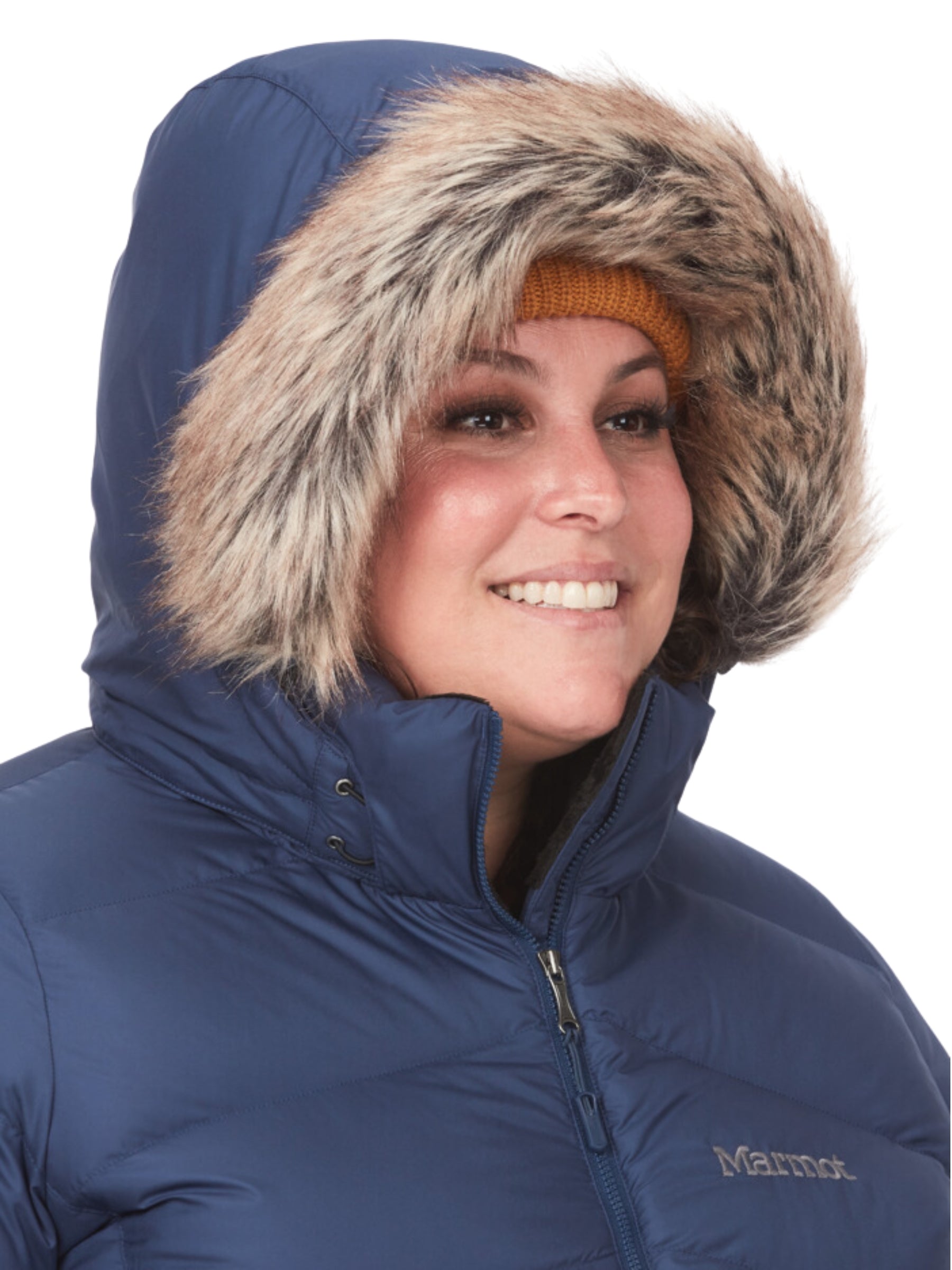 Manteau d'Hiver Montréal Taille Plus (Marine) de Marmot