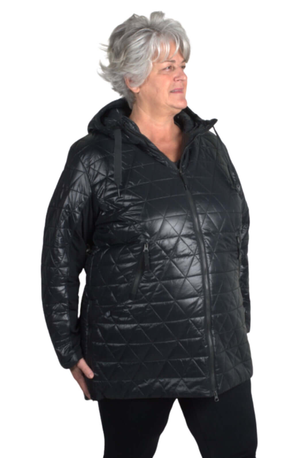 Manteau Long Isolé Taille Plus Sonia de Sportive Plus