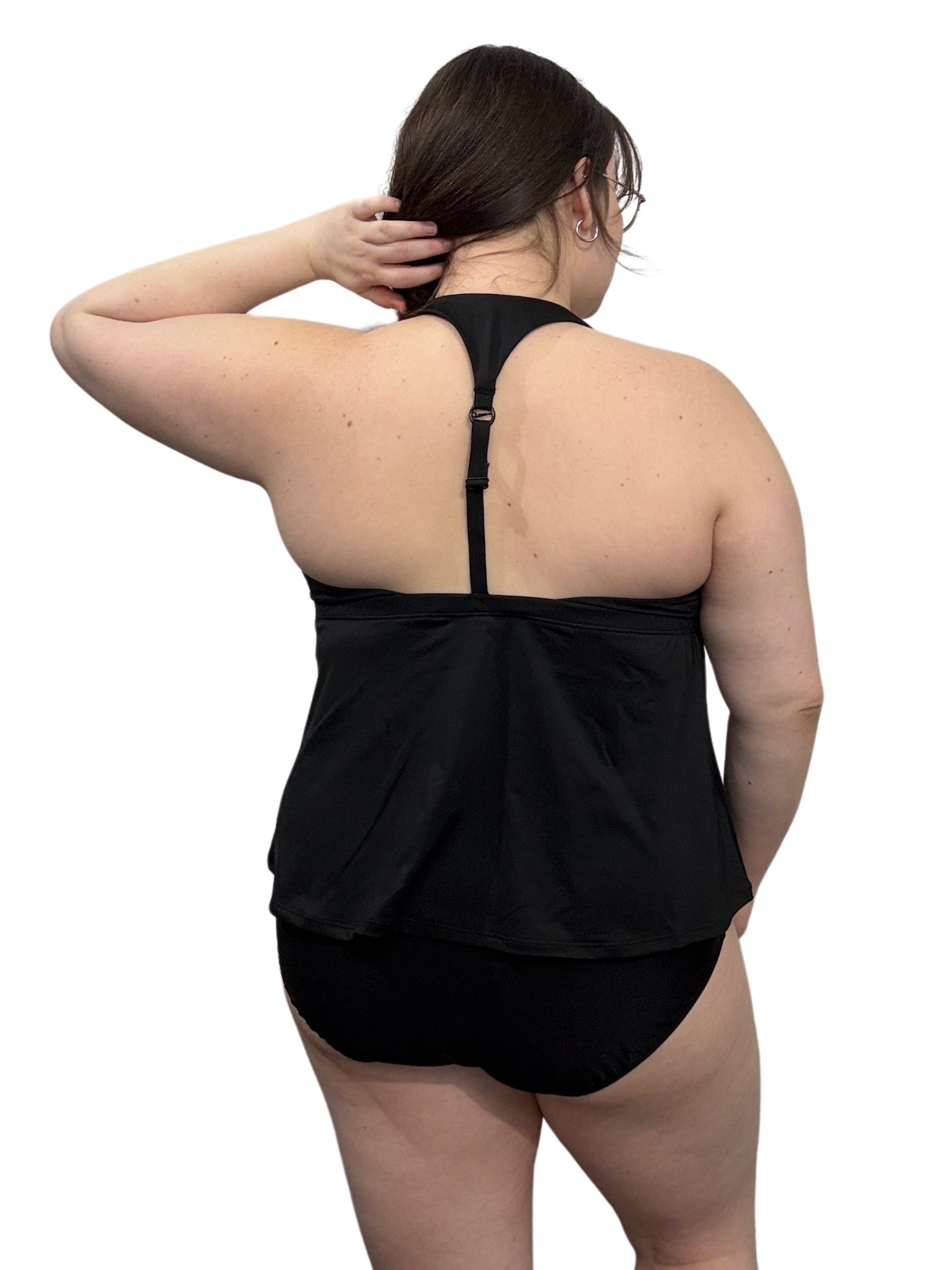 Tankini Uni Taille Plus - Black