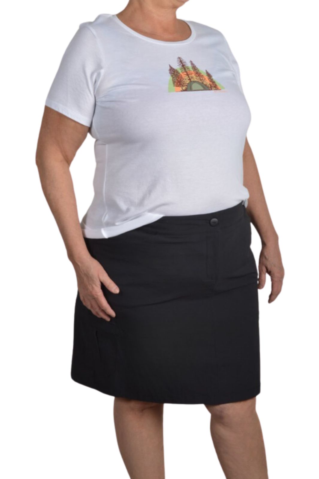 Jupe-Culotte De Randonnée Odyssée Monde Taille Plus de Sportive Plus