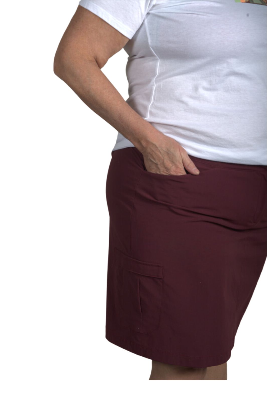 Jupe-Culotte De Randonnée Odyssée Monde Taille Plus de Sportive Plus