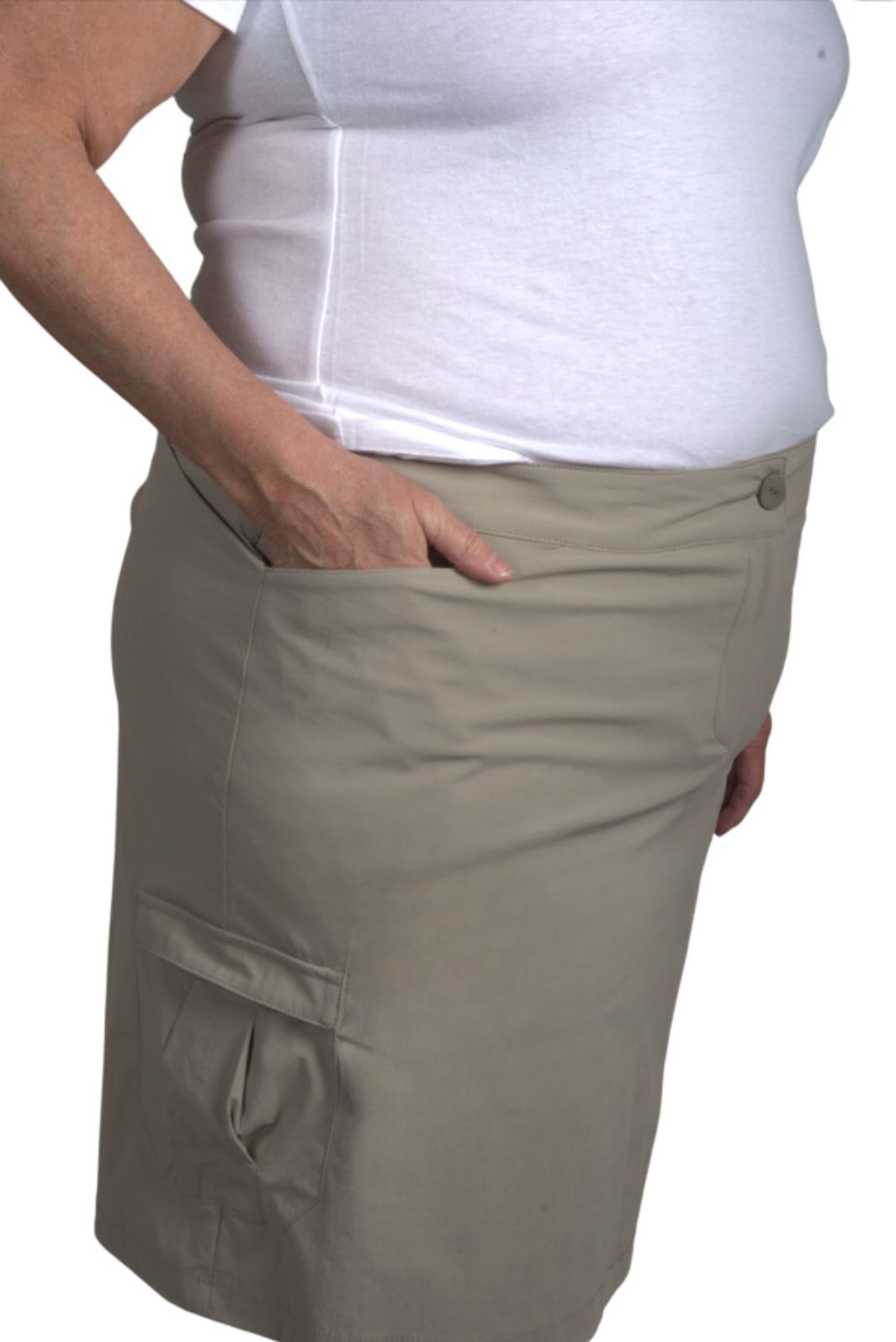 Jupe-Culotte De Randonnée Odyssée Monde Taille Plus de Sportive Plus