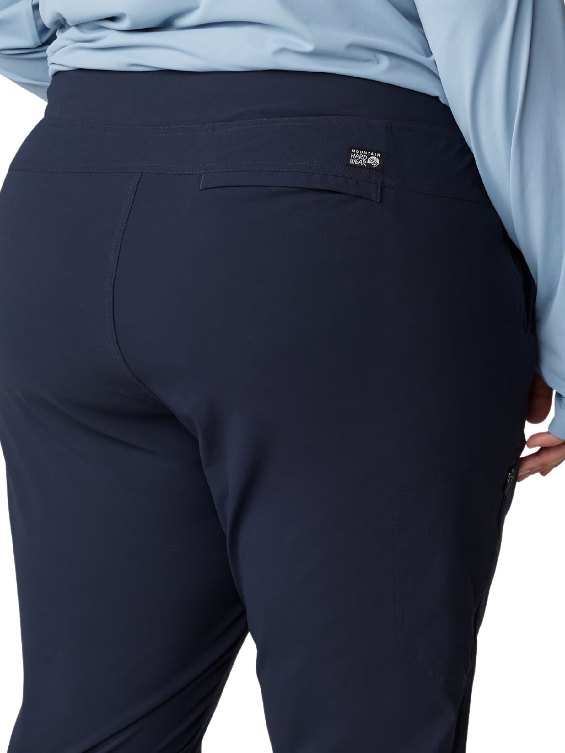 Dynama Plus Size cropped pants - Abyss