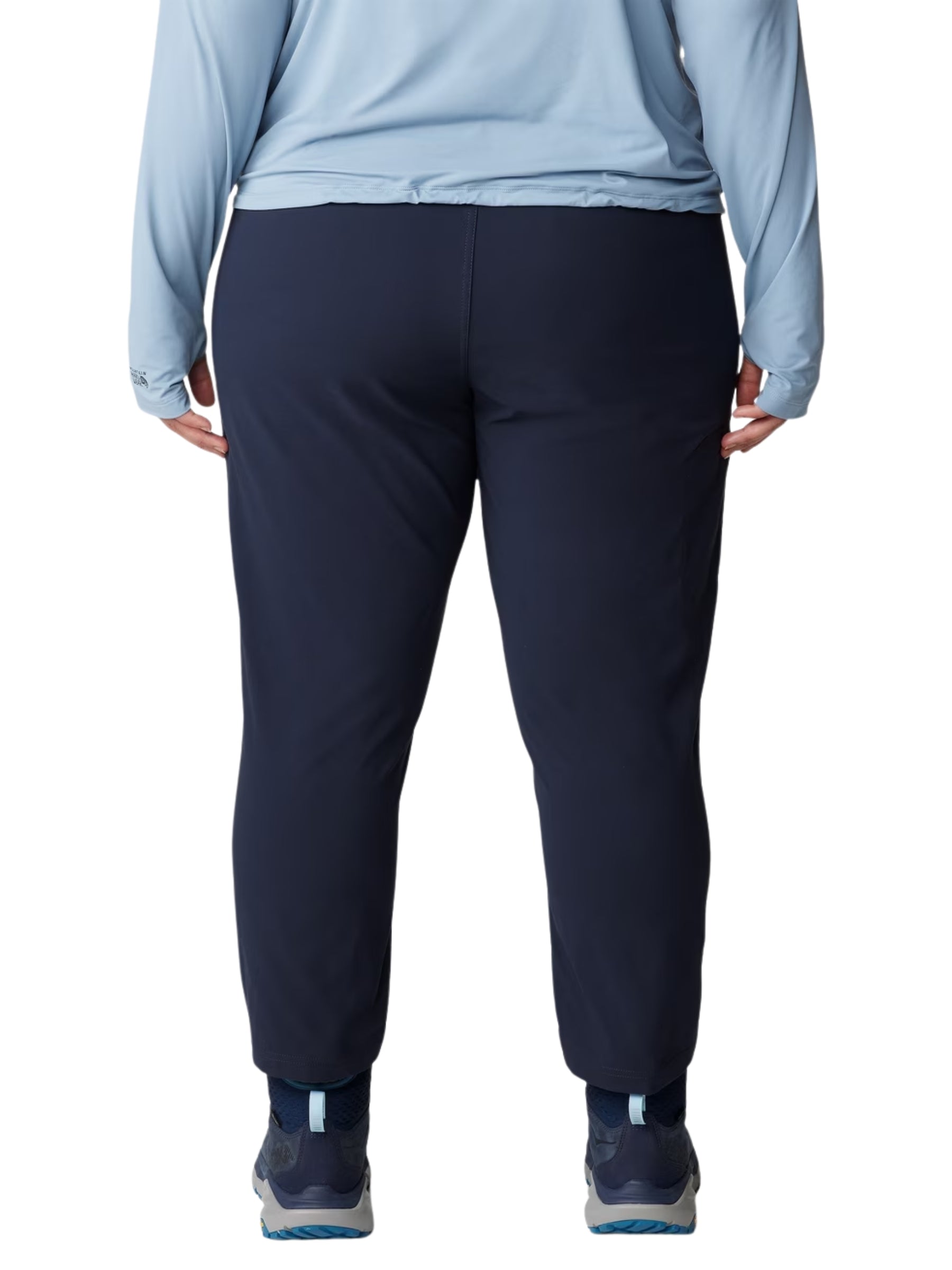 Dynama Plus Size cropped pants - Abyss