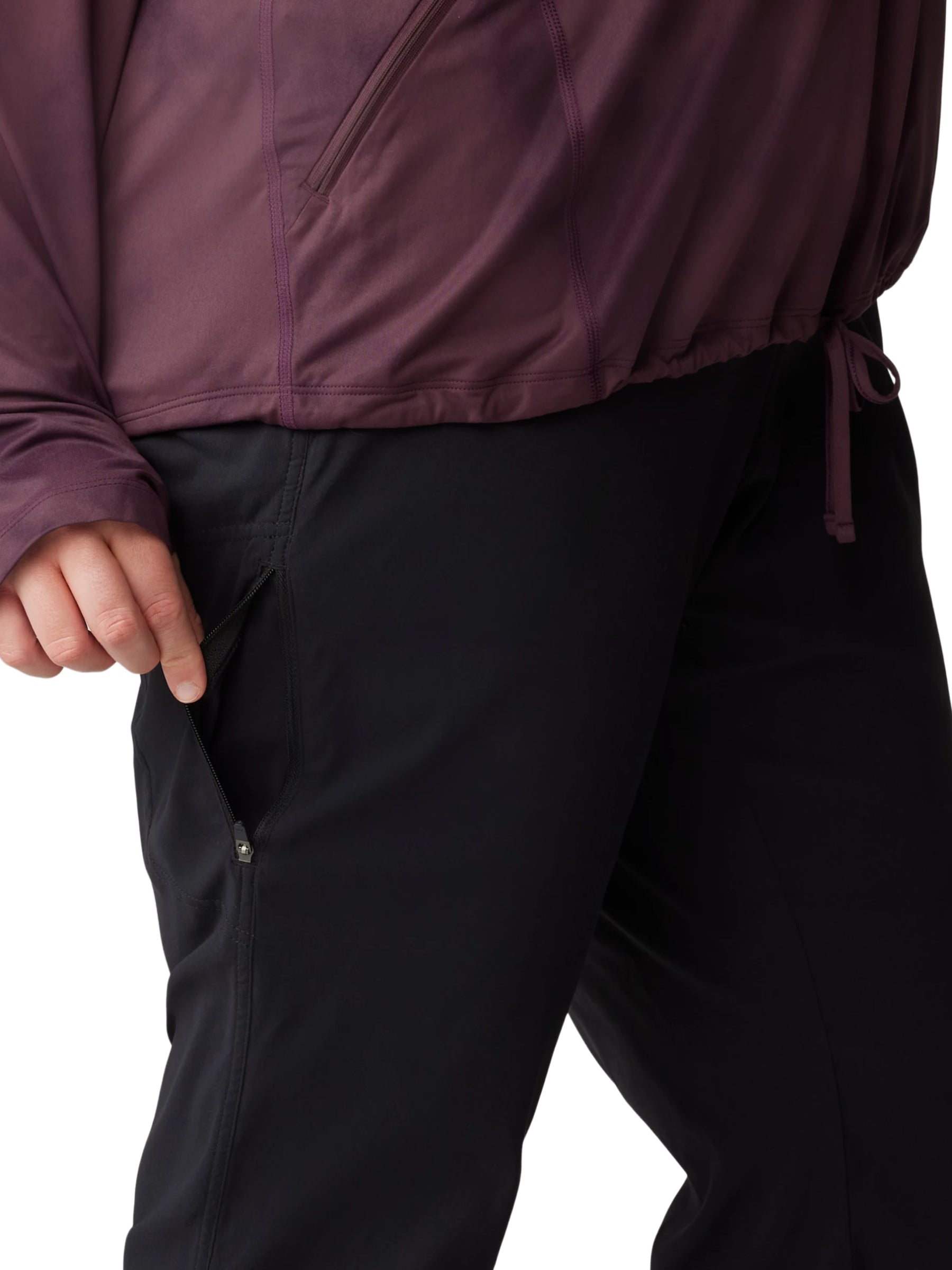 Dynama Plus Size Pants - Black