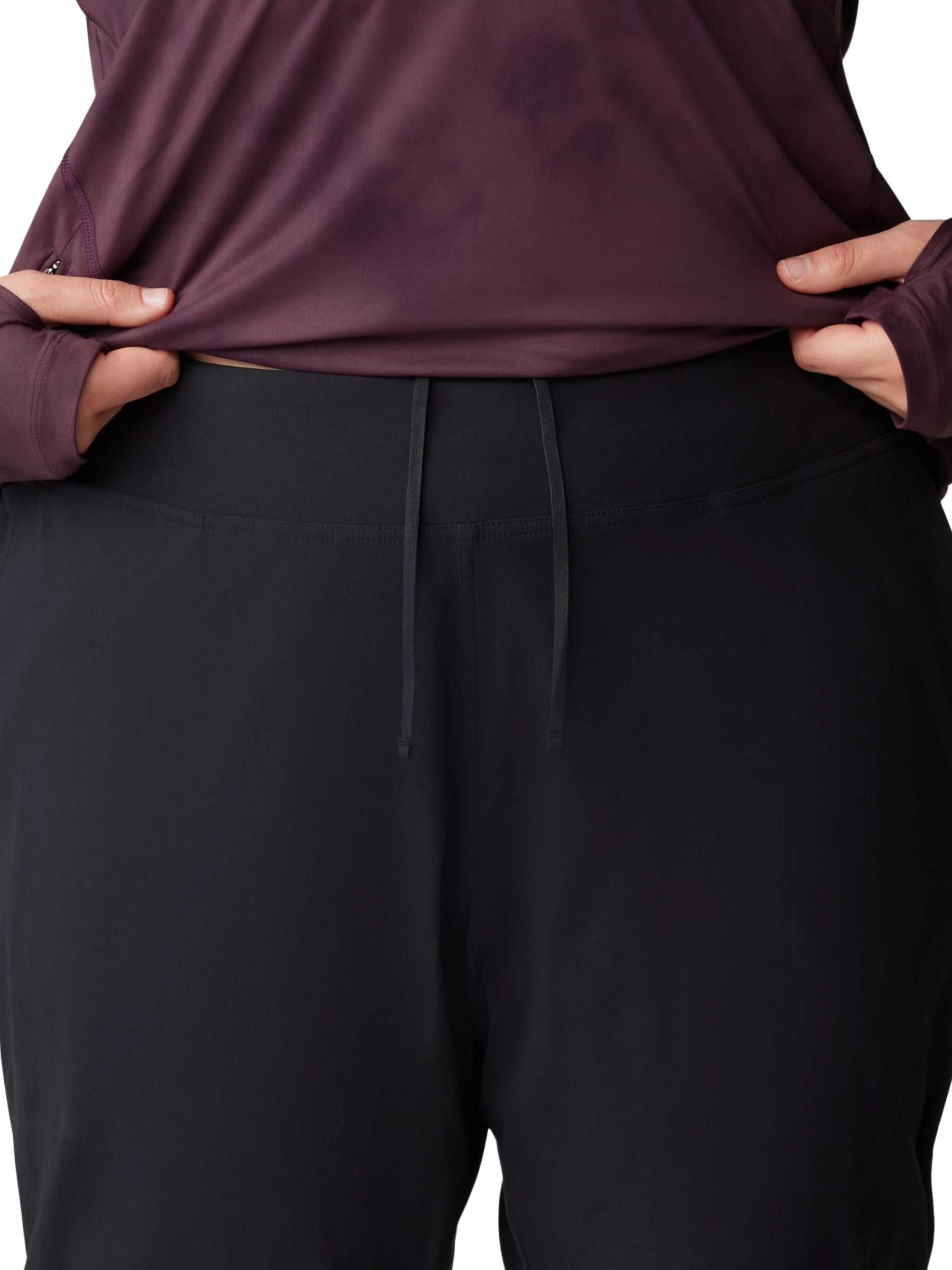 Pantalon Dynama Taille Plus - Noir