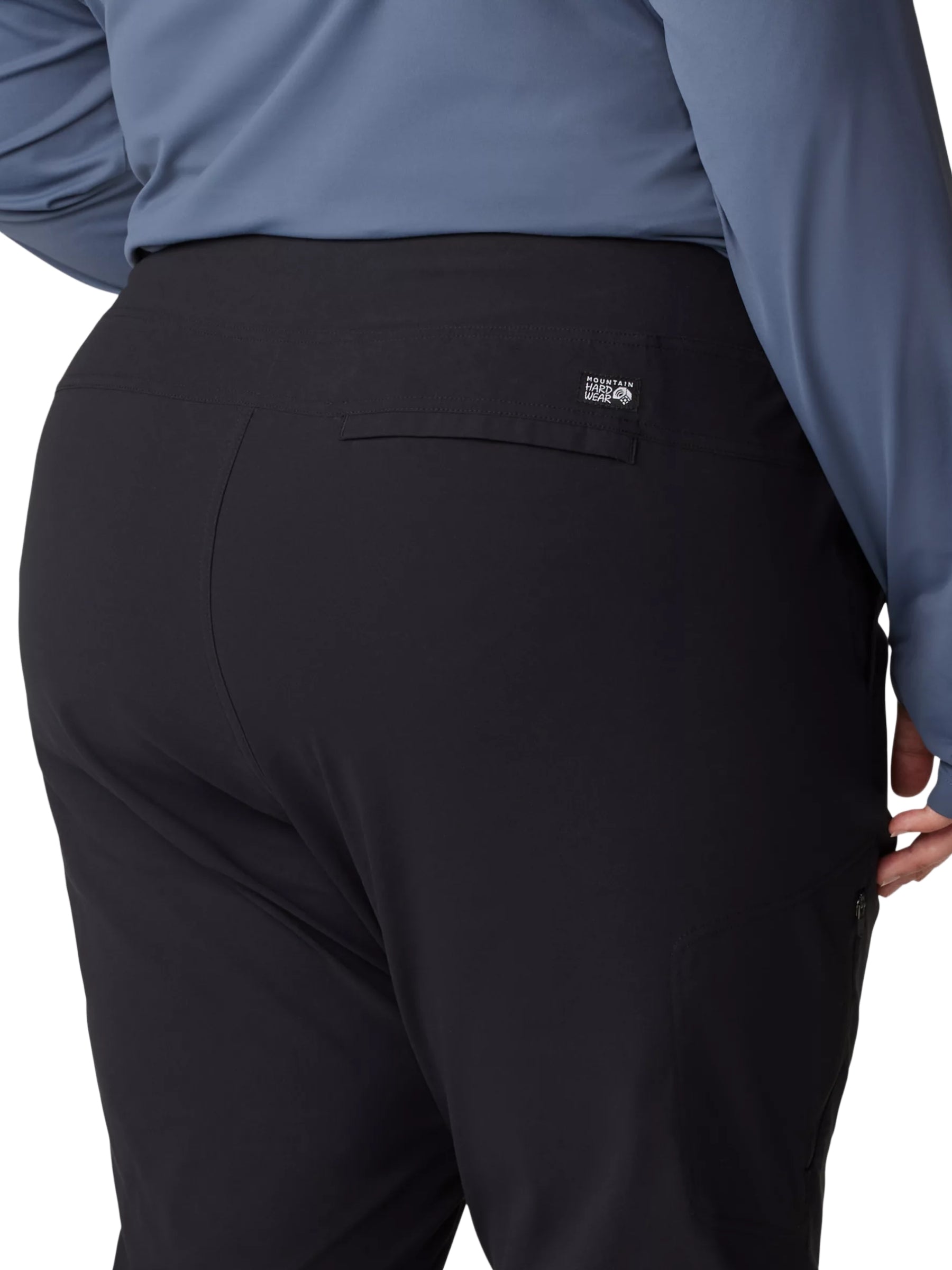 Pantalon Longueur Cheville Dynama Taille Plus - Noir