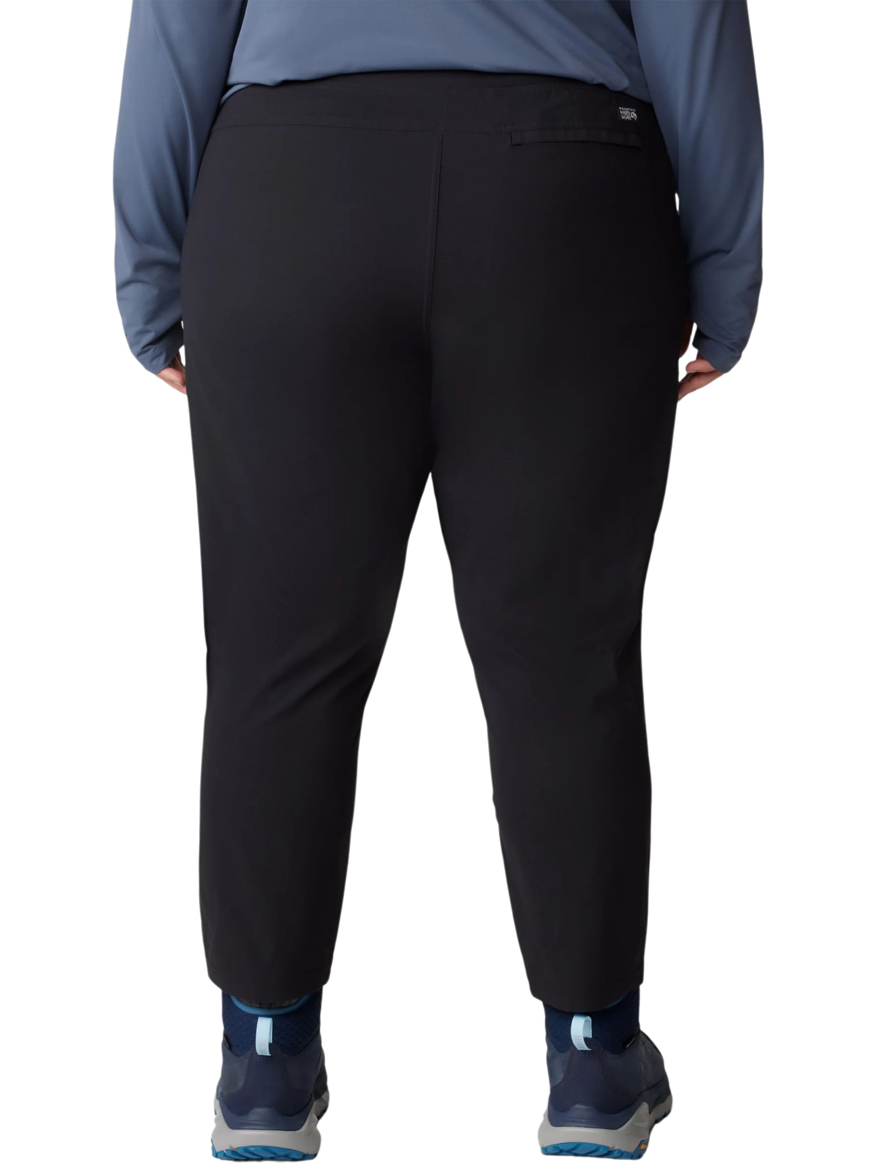 Pantalon Longueur Cheville Dynama Taille Plus - Noir