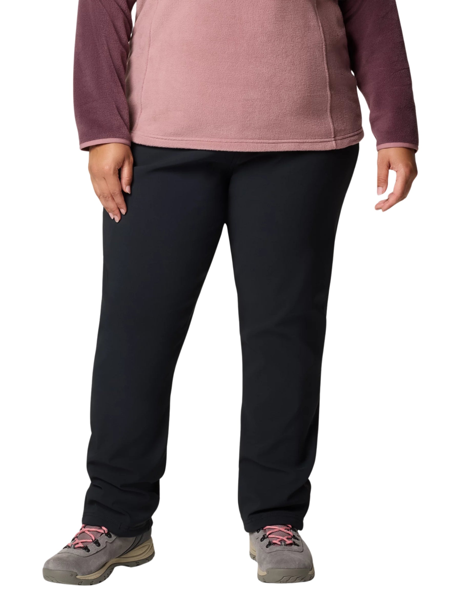 Pantalon Taille Haute Back Beauty Taille Plus - Noir