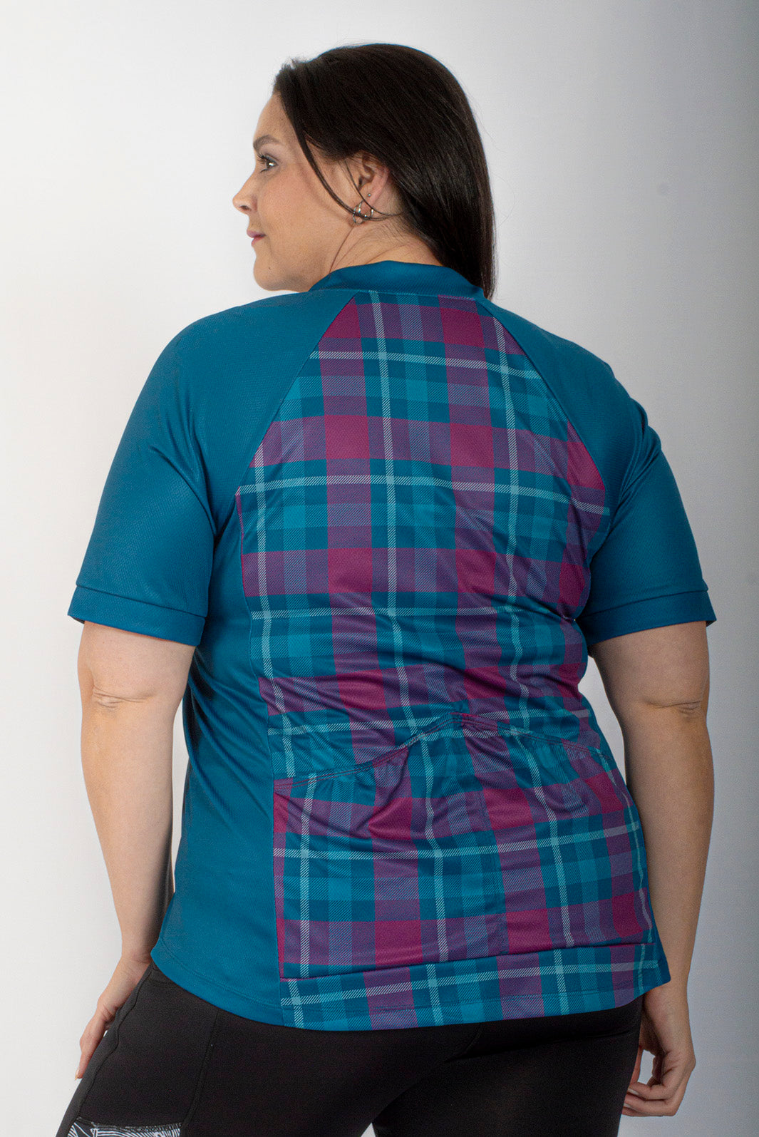 Maillot de vélo à Manches Courtes Routier Taille Plus de Sportive Plus