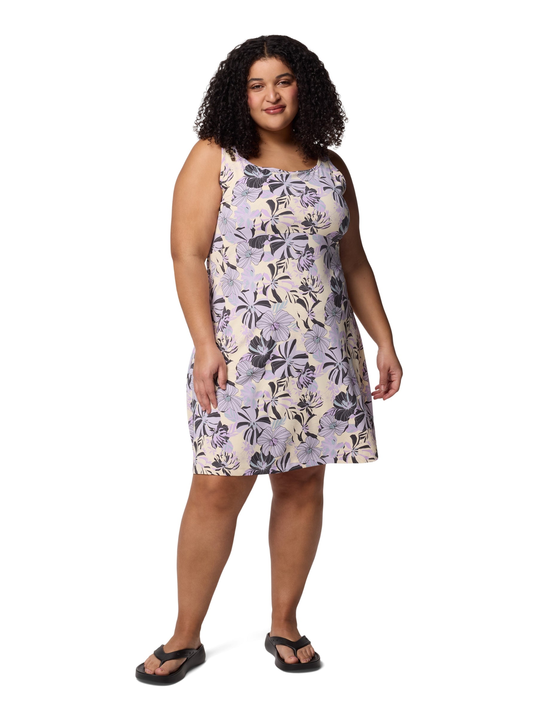 Robe PFG Freeze III Taille Plus -Citron Lavé Rétrotropical Devant