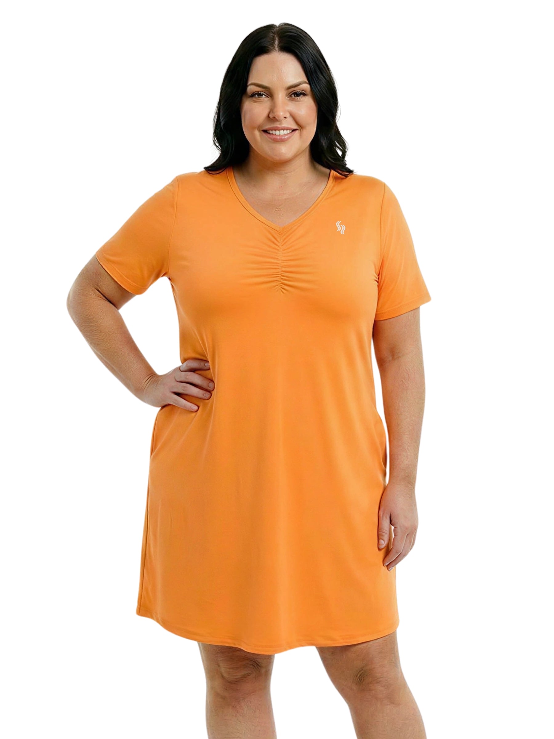 Robe Momentum II Taille Plus - Marigold