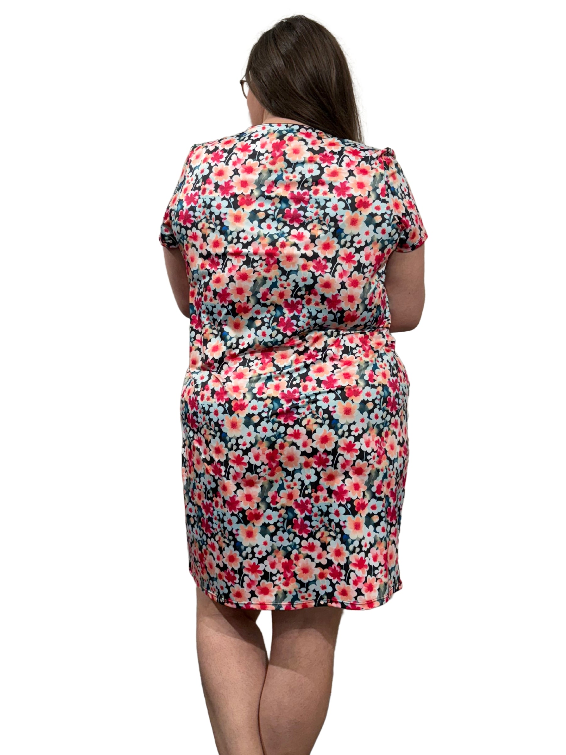 Miss Versa Plus Size Luca Resort Dress (Multi)