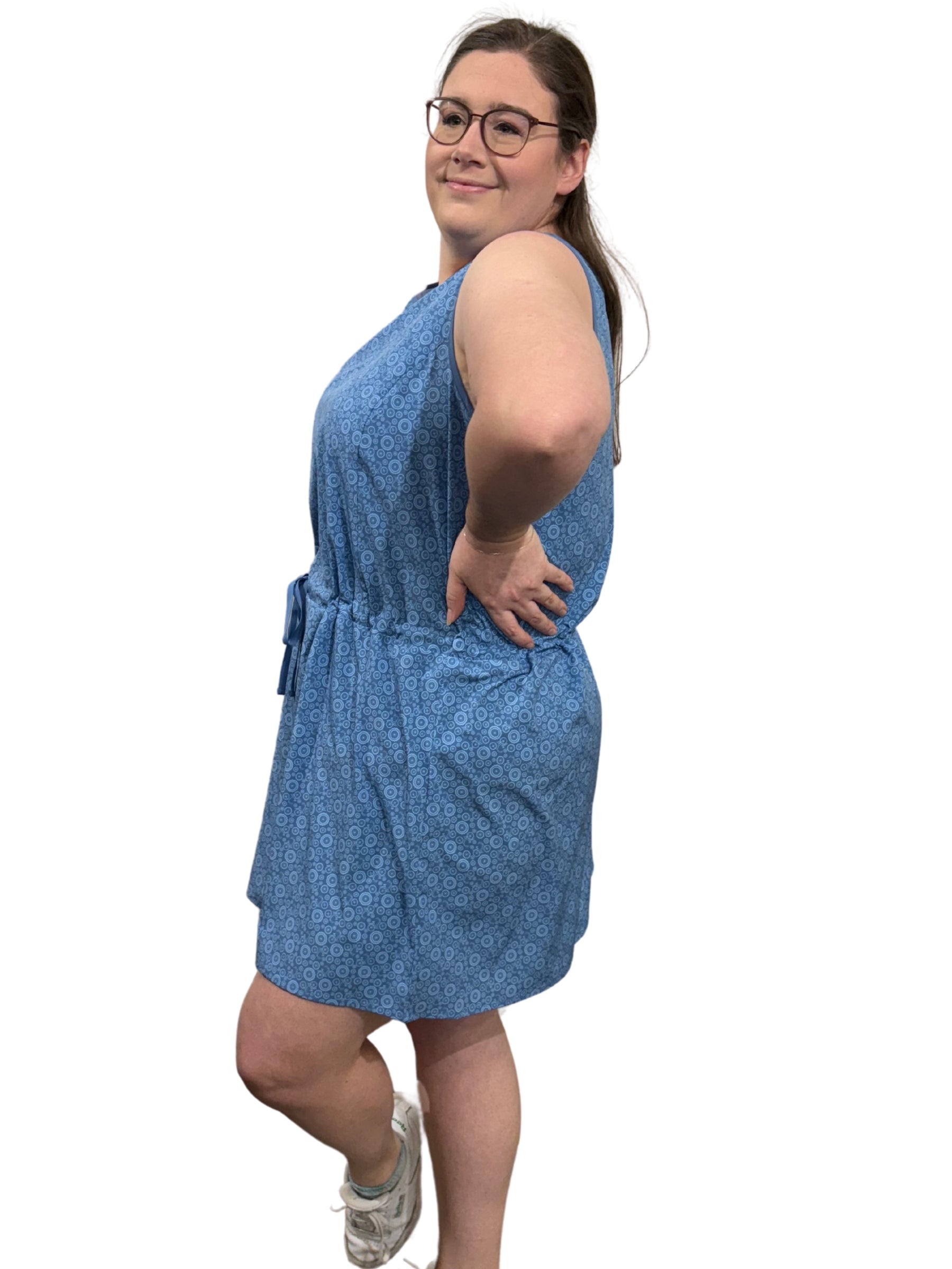 Sleeveless Seaweed Plus Size Dress from Sportive Plus