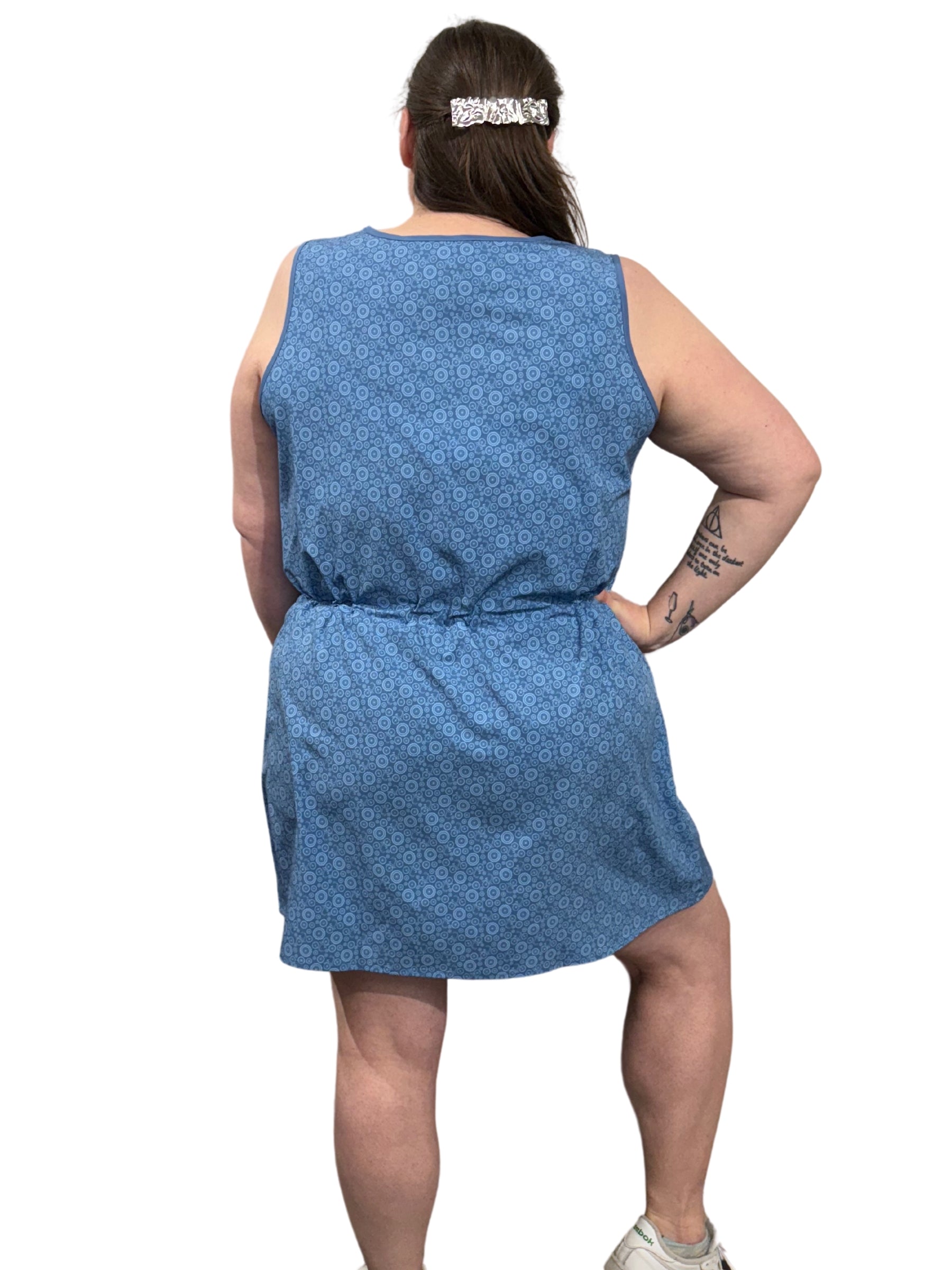 Sleeveless Seaweed Plus Size Dress from Sportive Plus
