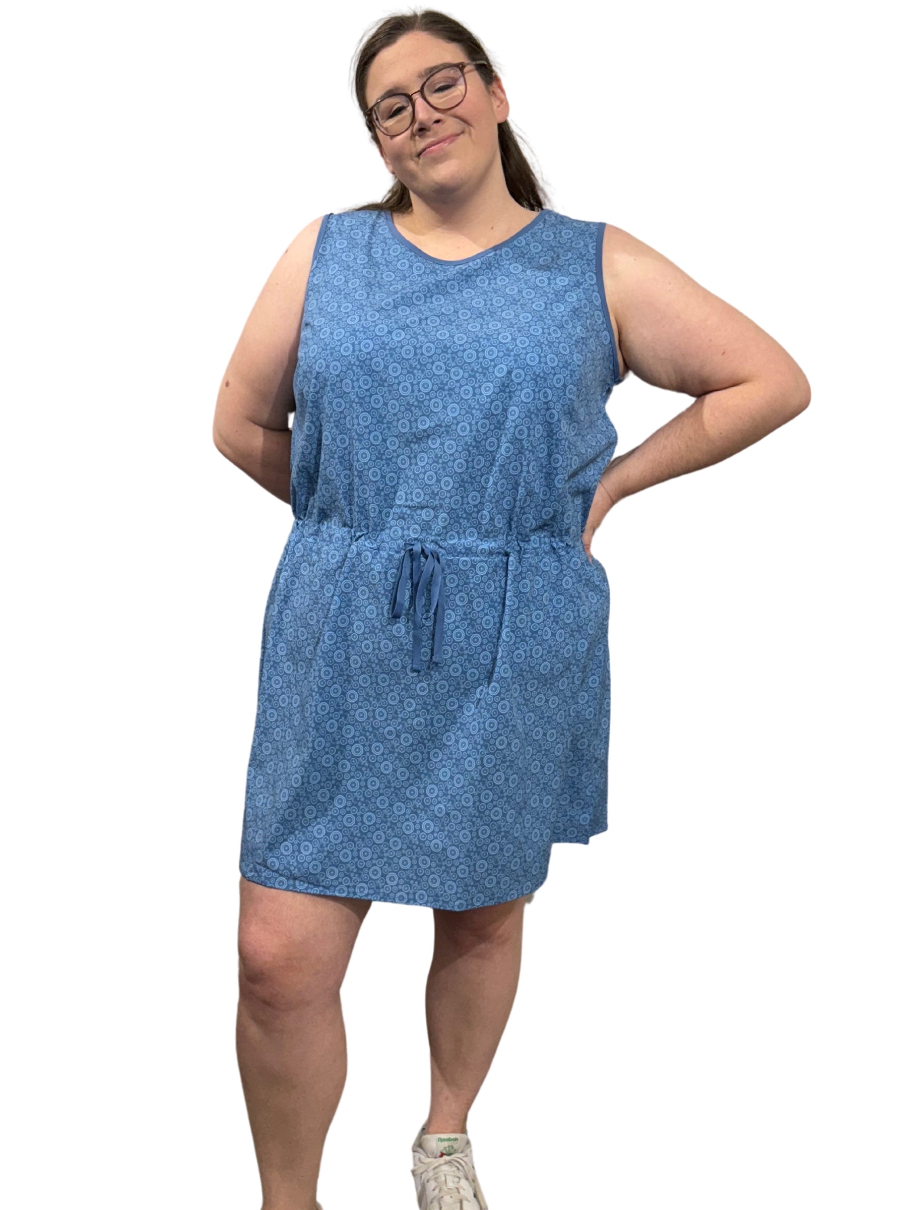 Robe Seaweed Taille Plus - AOP Bike