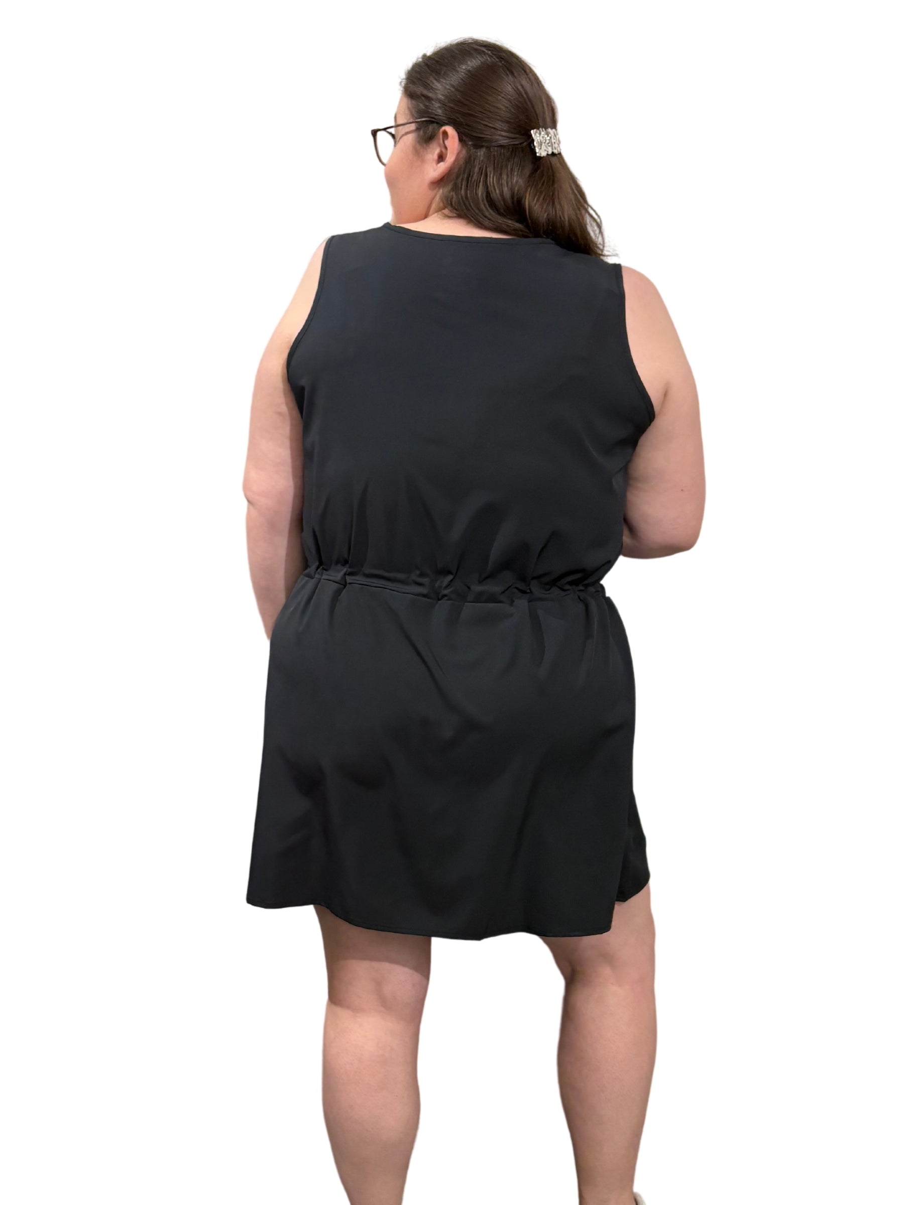 Sleeveless Seaweed Plus Size Dress from Sportive Plus