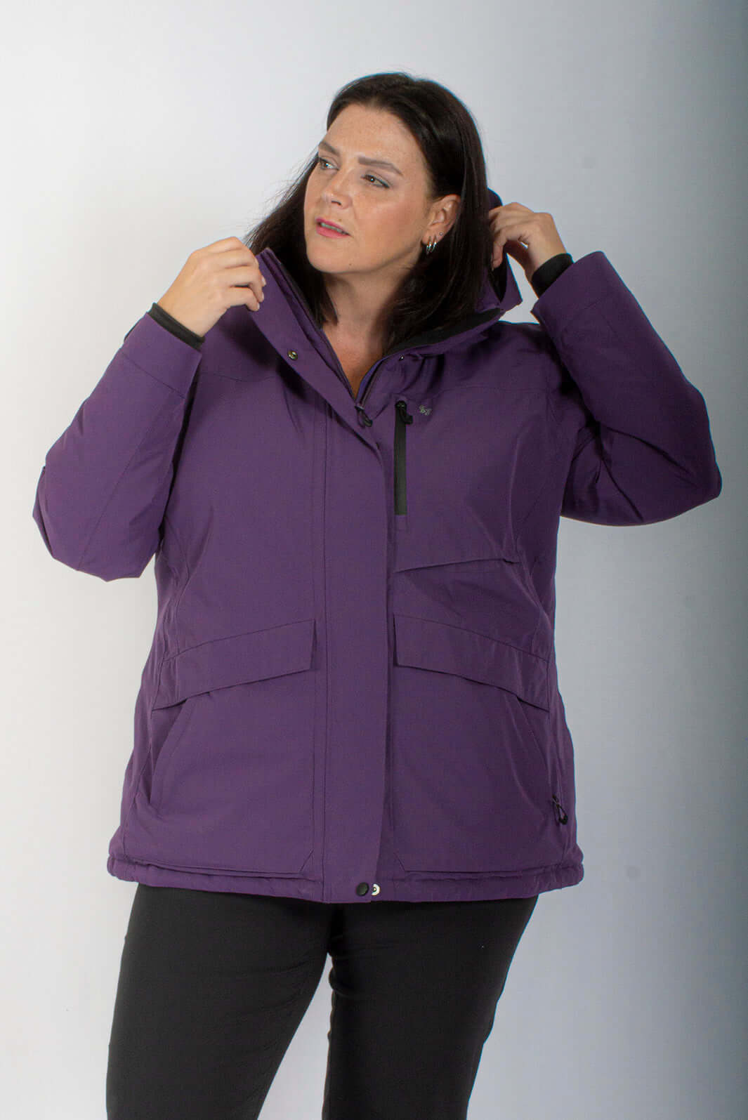 Manteau De Ski Isolé Munich Taille Plus de Sportive Plus