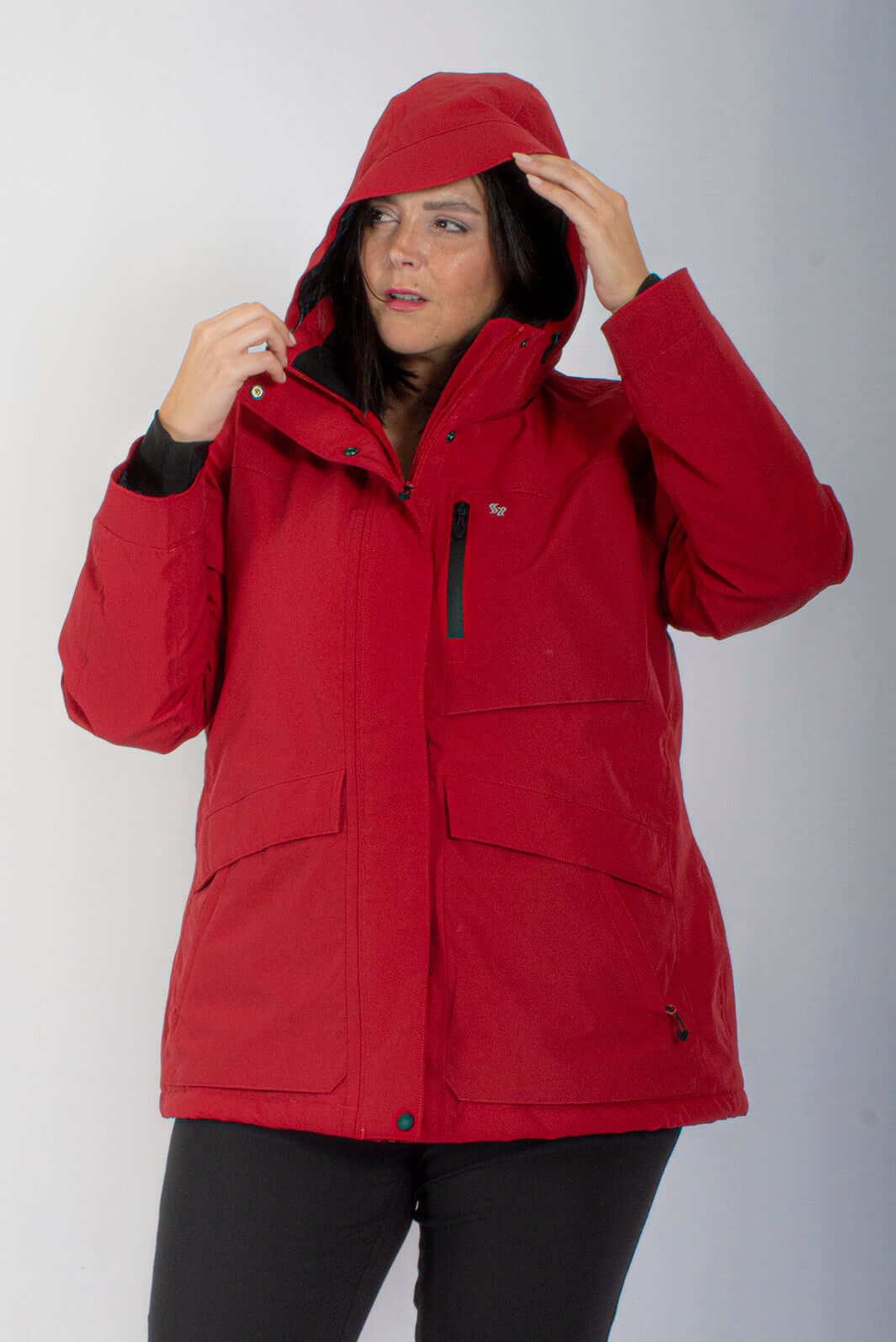 Manteau De Ski Isolé Munich Taille Plus de Sportive Plus