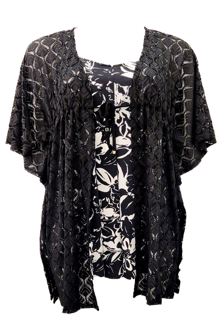 Cover Me Plus Size Sahara Short Sleeve Cover Up