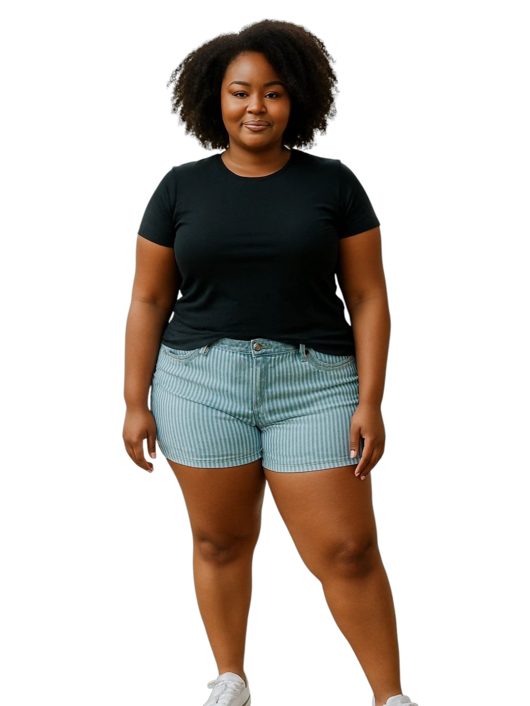 Short Taille Haute LIANA-OW Taille Plus - Open Water