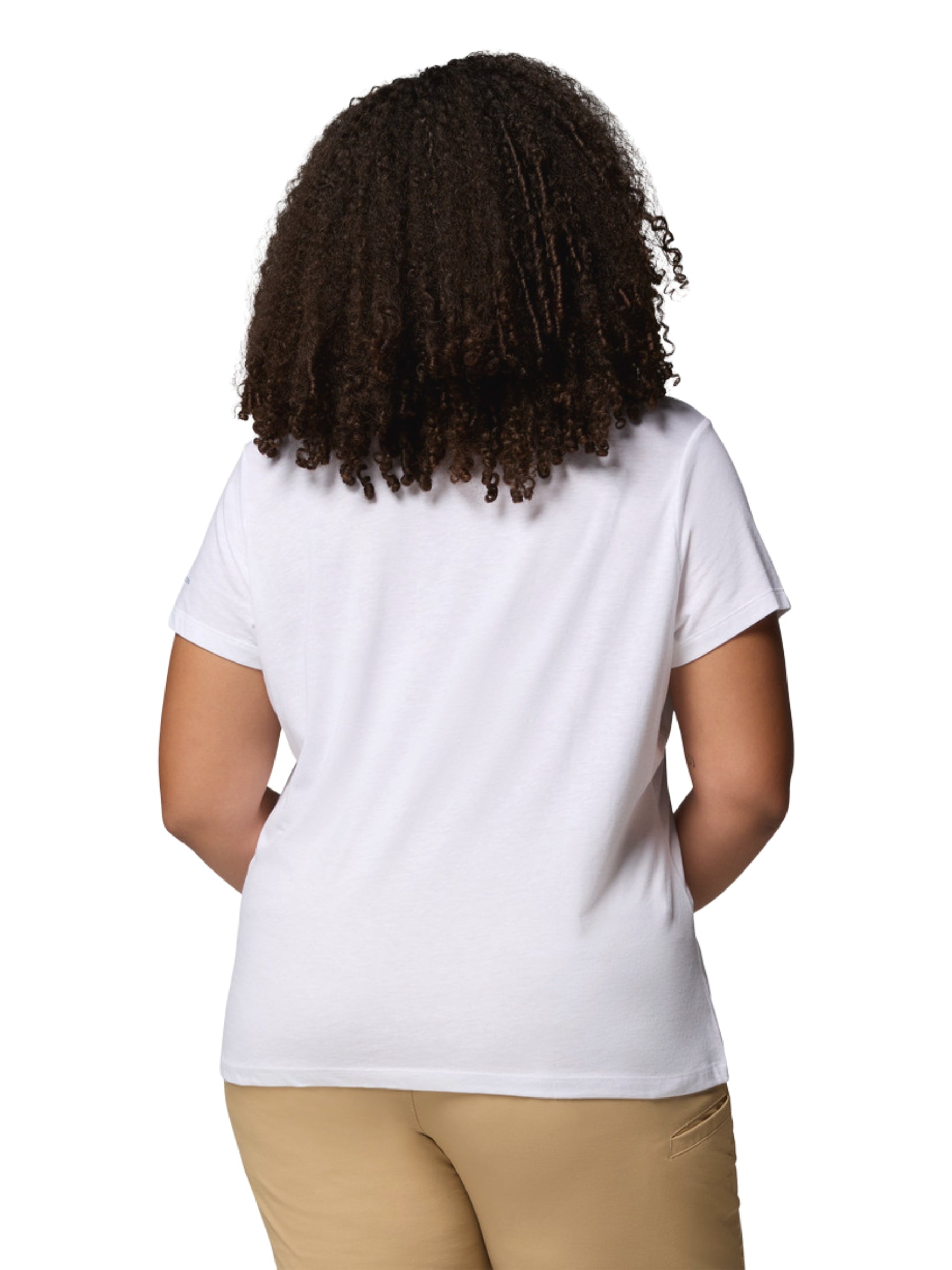 T-Shirt Ajusté Graphique Ruby Springs Taille Plus - White, Get Hiked