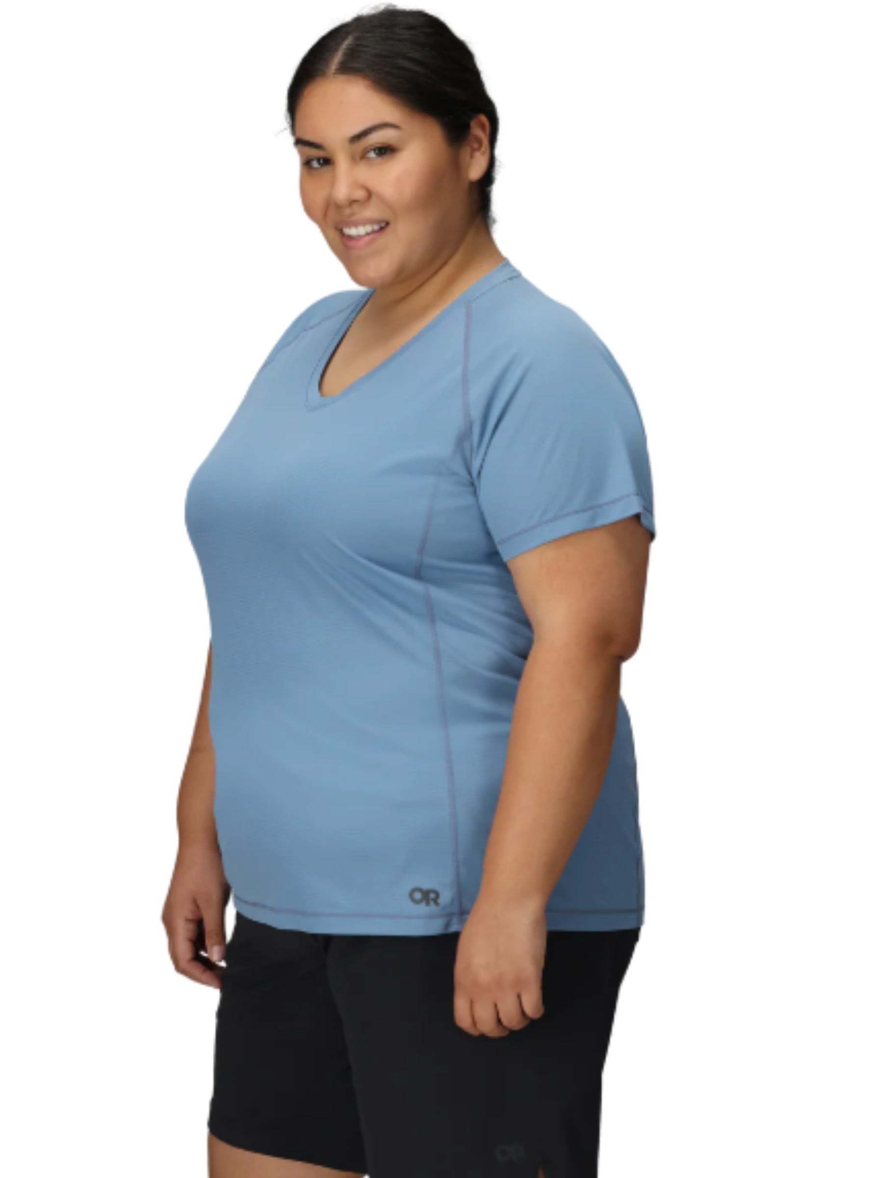 T-Shirt Echo Taille Plus - Olympic