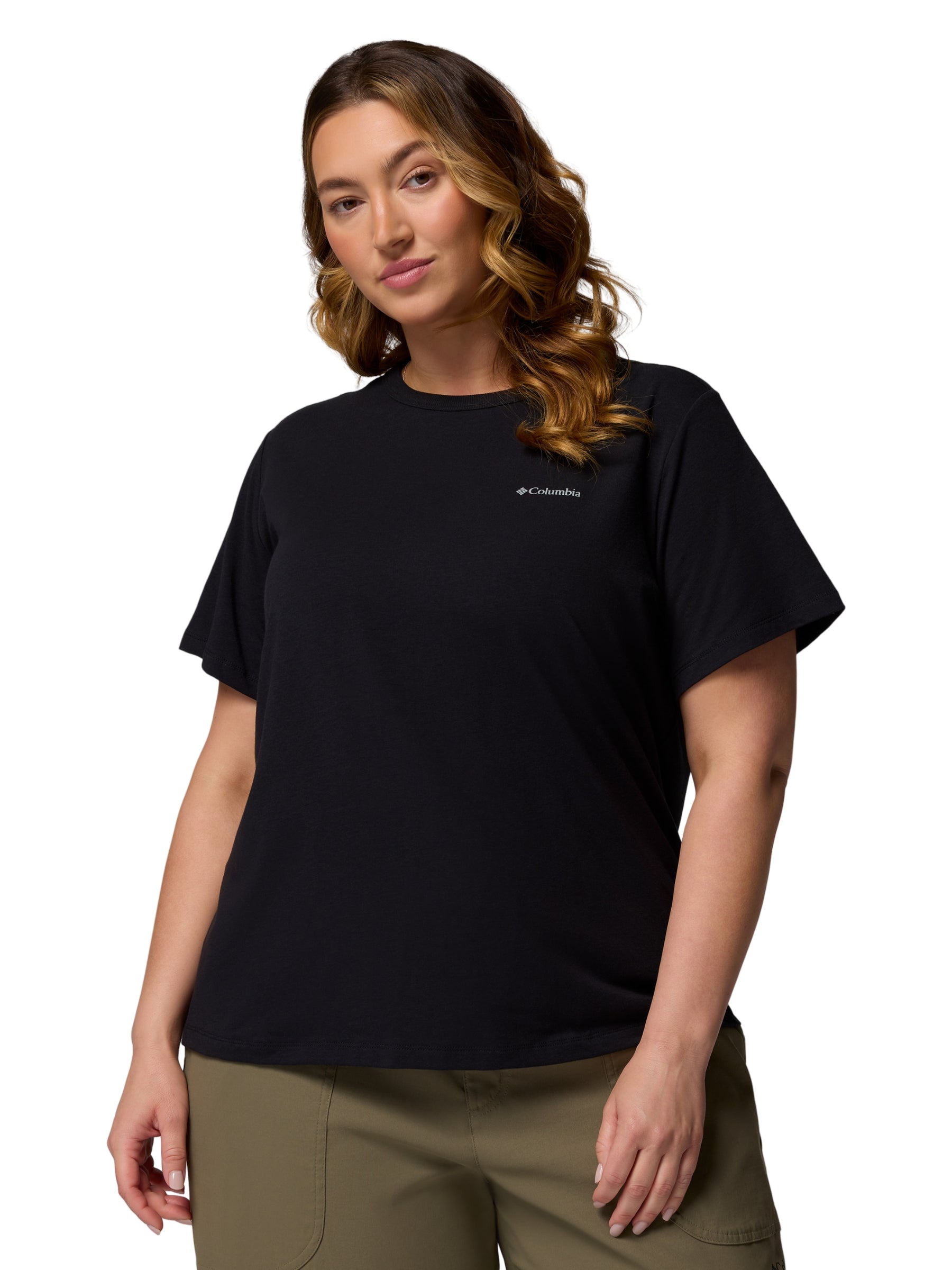 T-shirt Sun Trek II Taille Plus - Noir