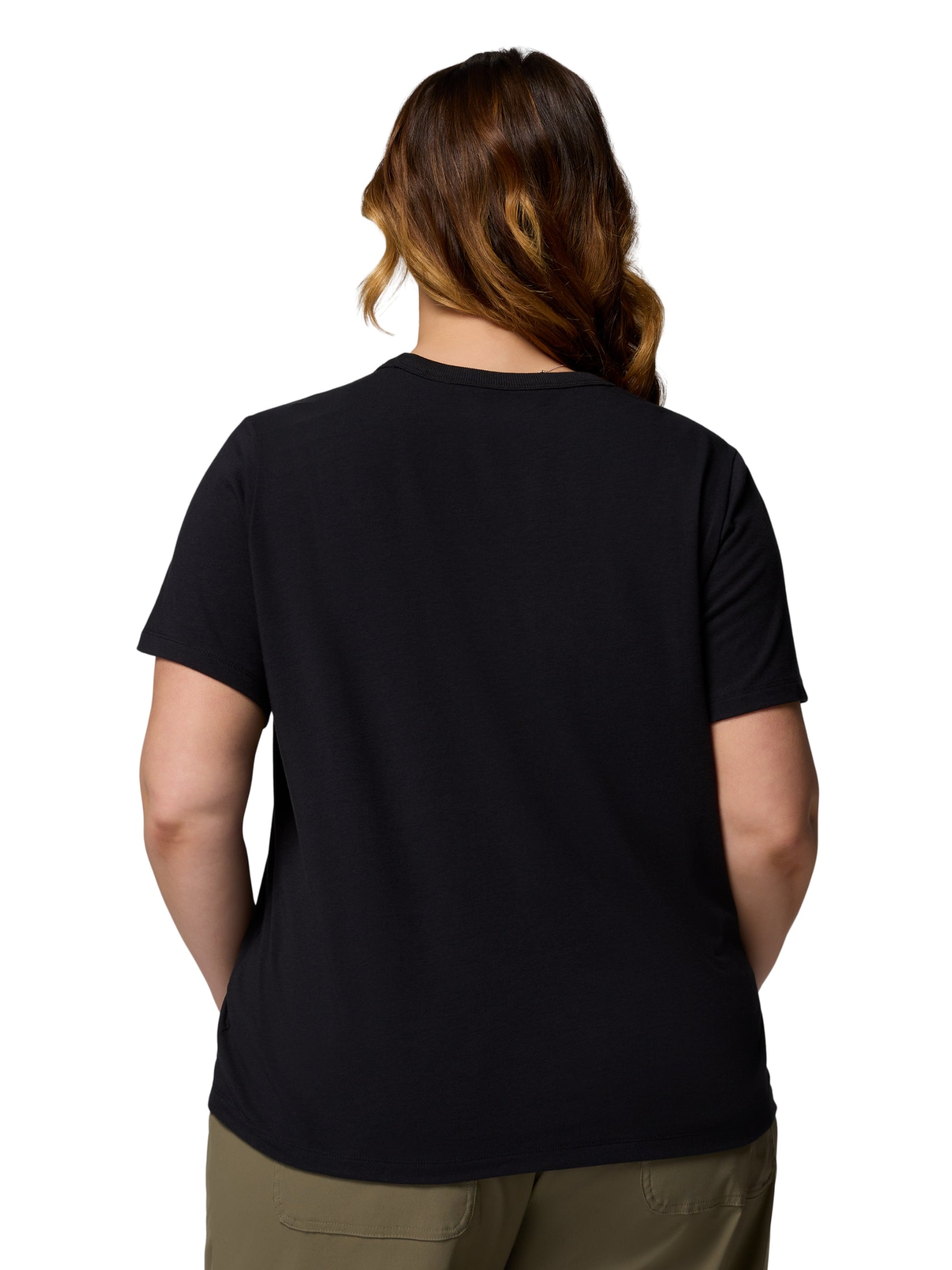 T-shirt Sun Trek II Taille Plus - Noir