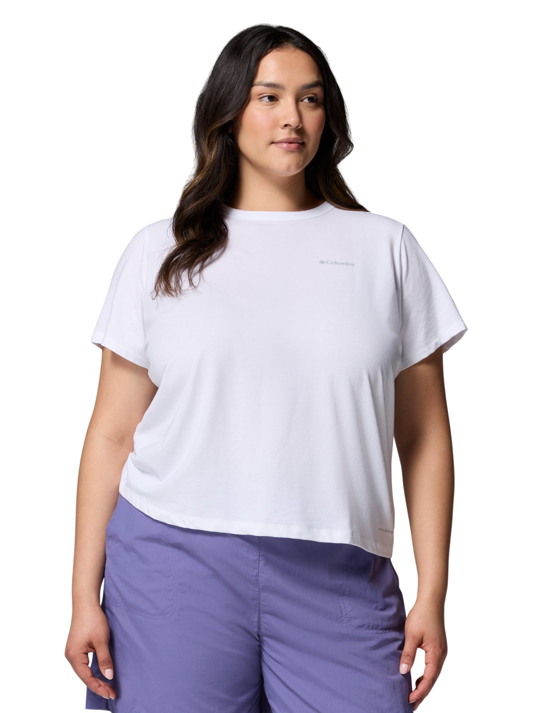 T-shirt Sun Trek II Taille Plus - Blanc