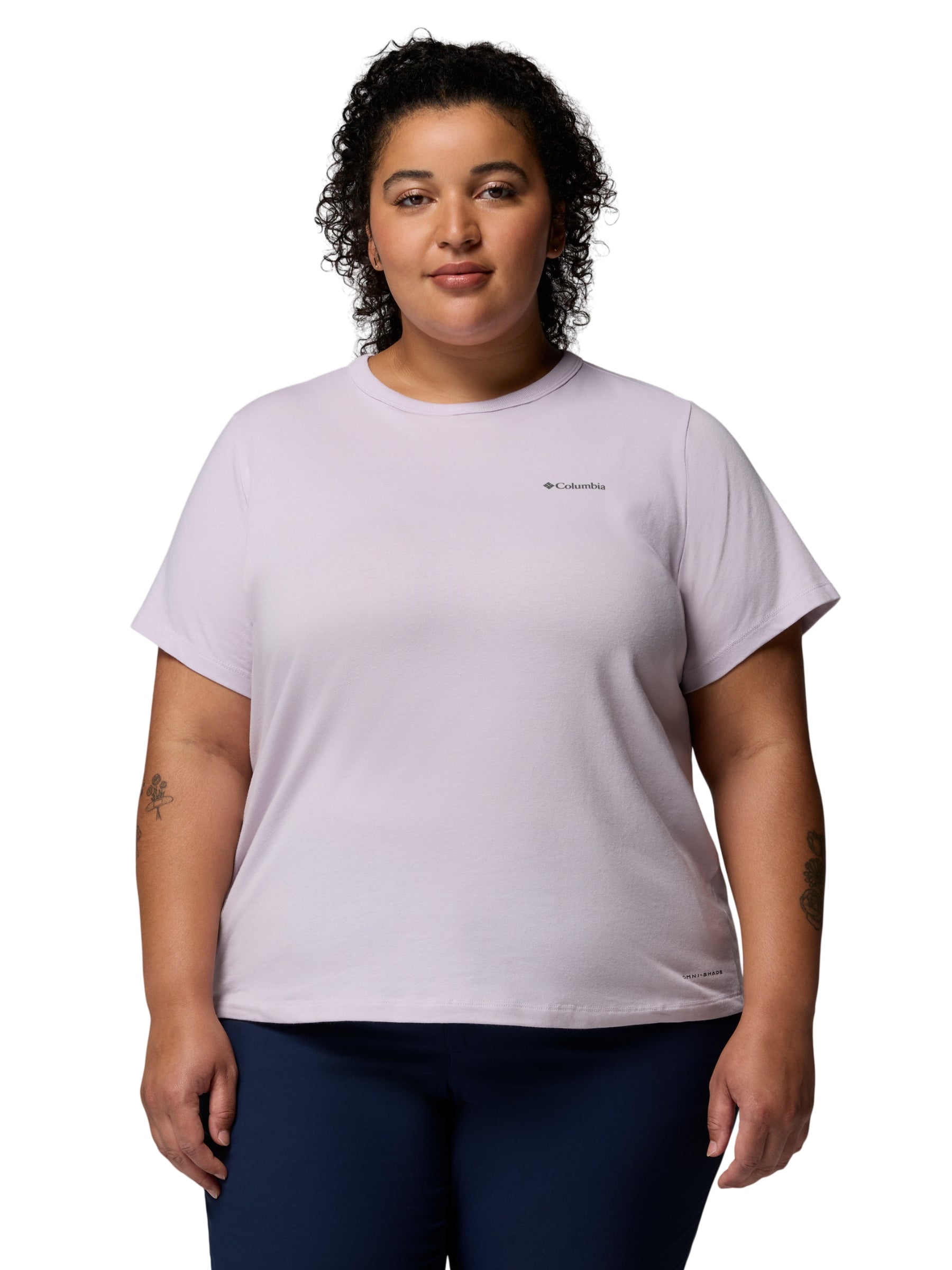 T-shirt Sun Trek II Taille Plus - Lavender Pearl