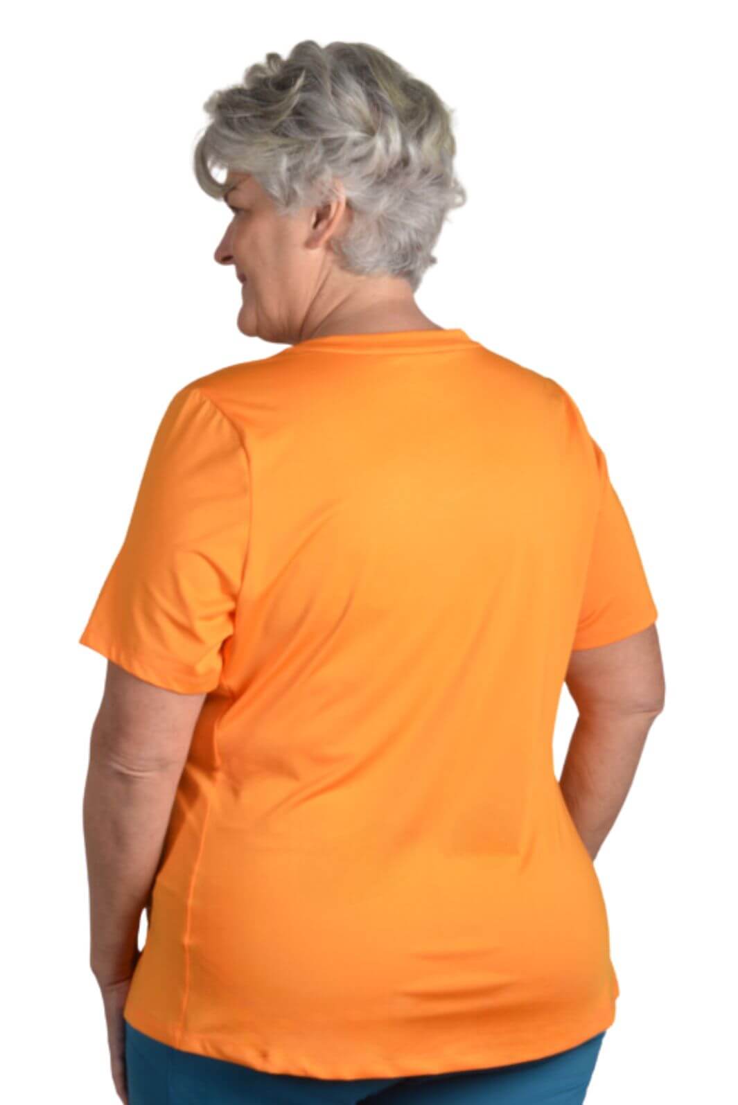 T-Shirt Bali II Manche Courte Col en V Taille Plus de Sportive Plus