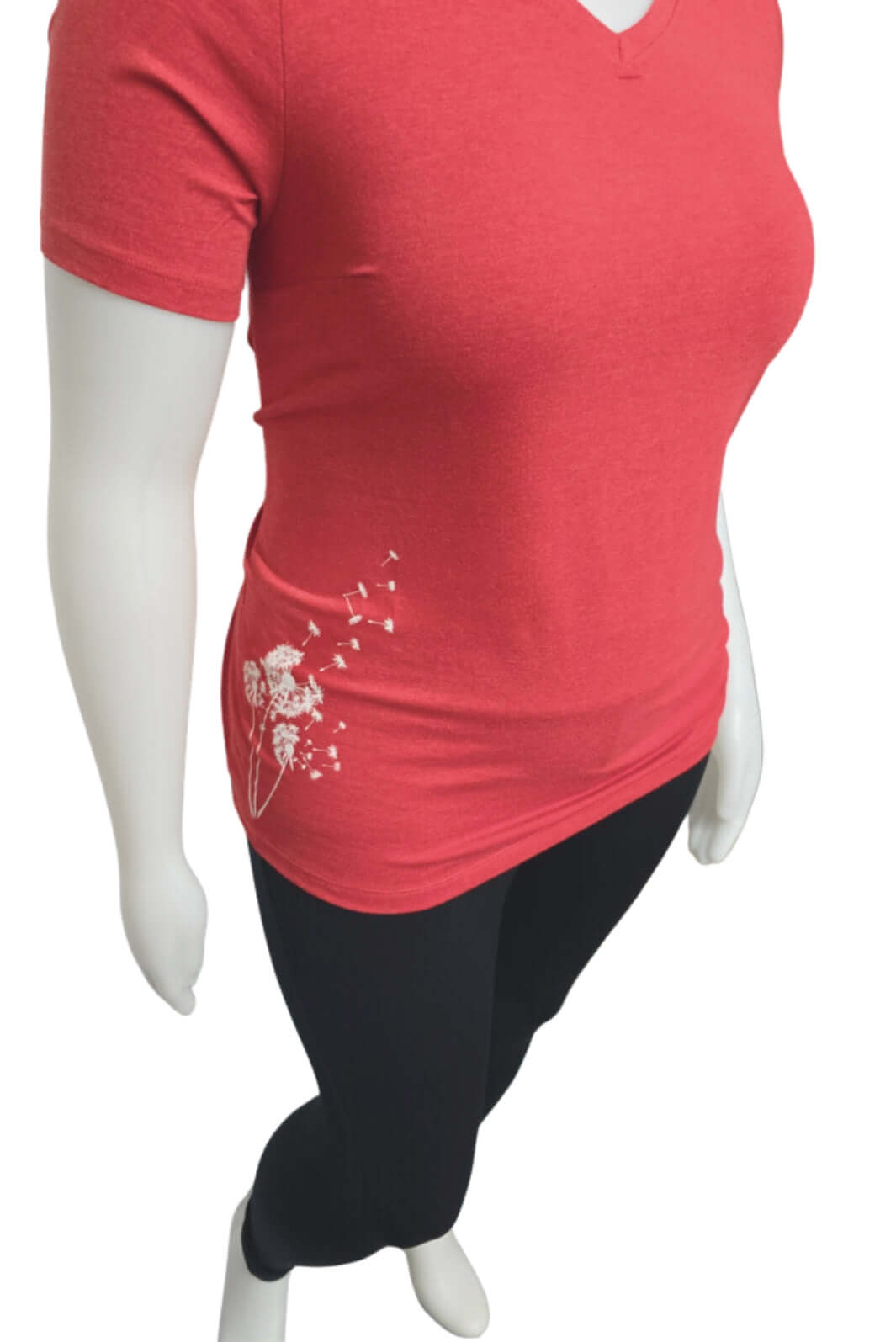 T-Shirt Manches courtes Dandelion Taille Plus de Sportive Plus