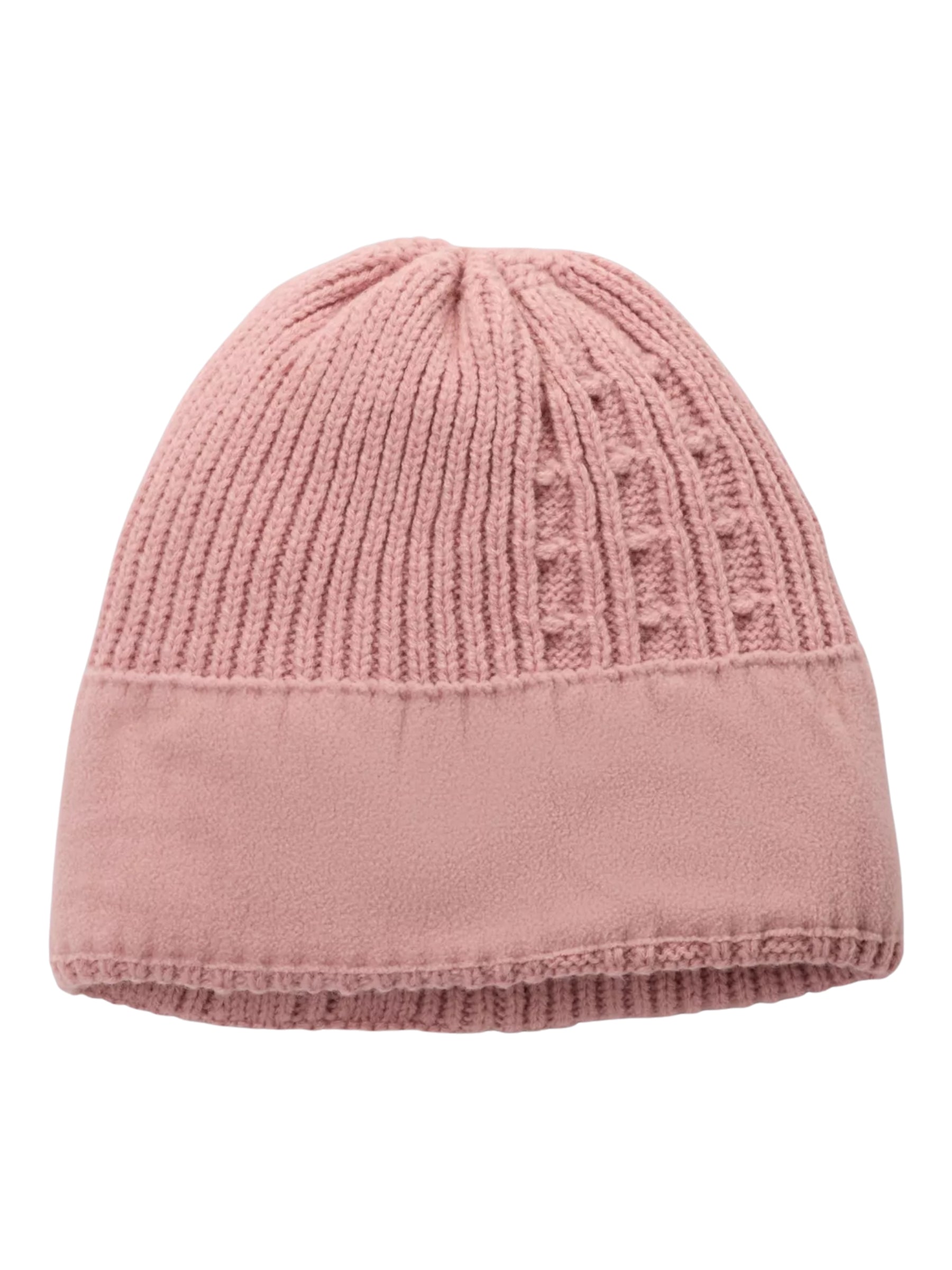 Tuque Agate Pass avec Tricot Torsadé - Eraser Pink