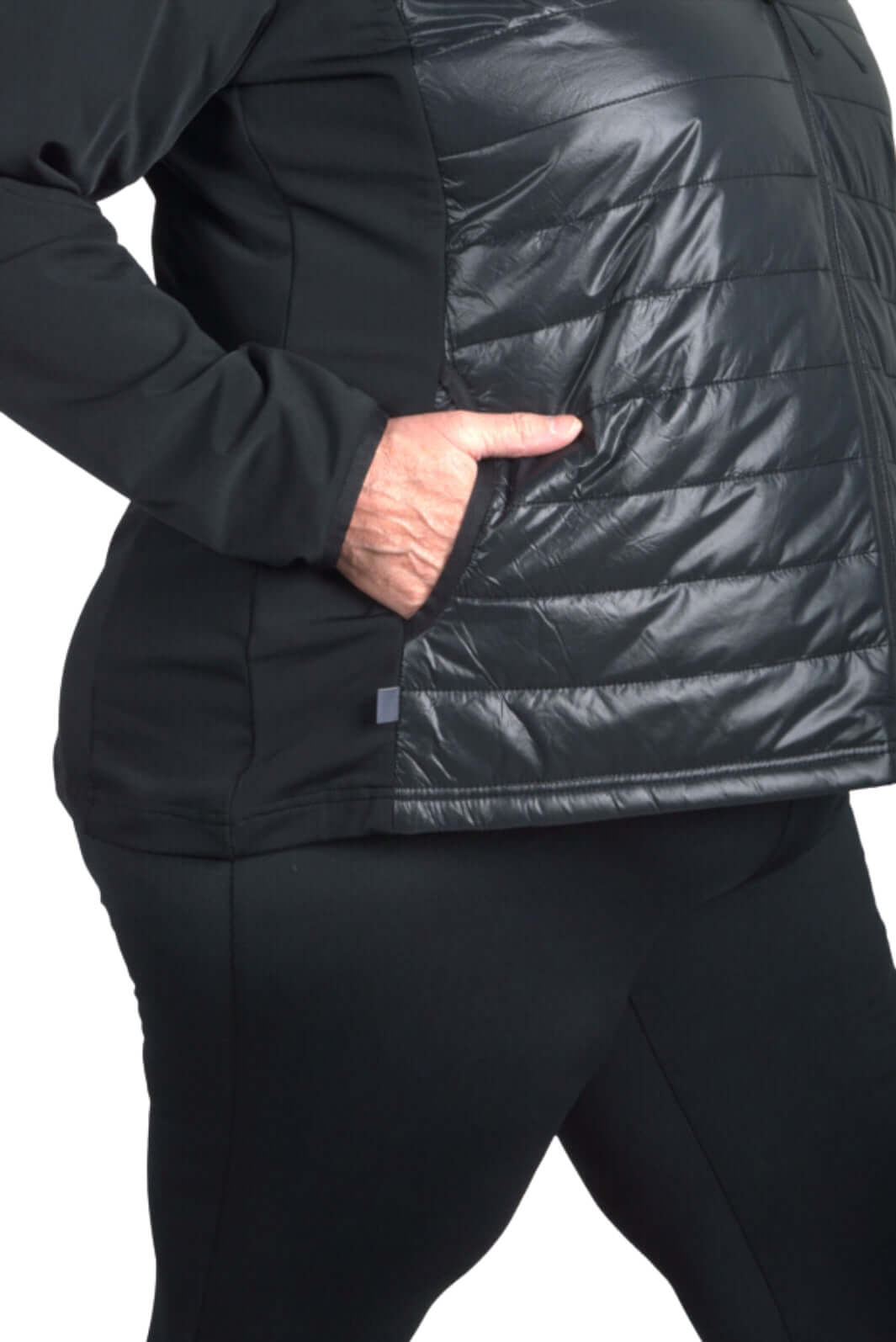 Veste Taille Plus Hybride Isolée Lorenza de Sportive Plus
