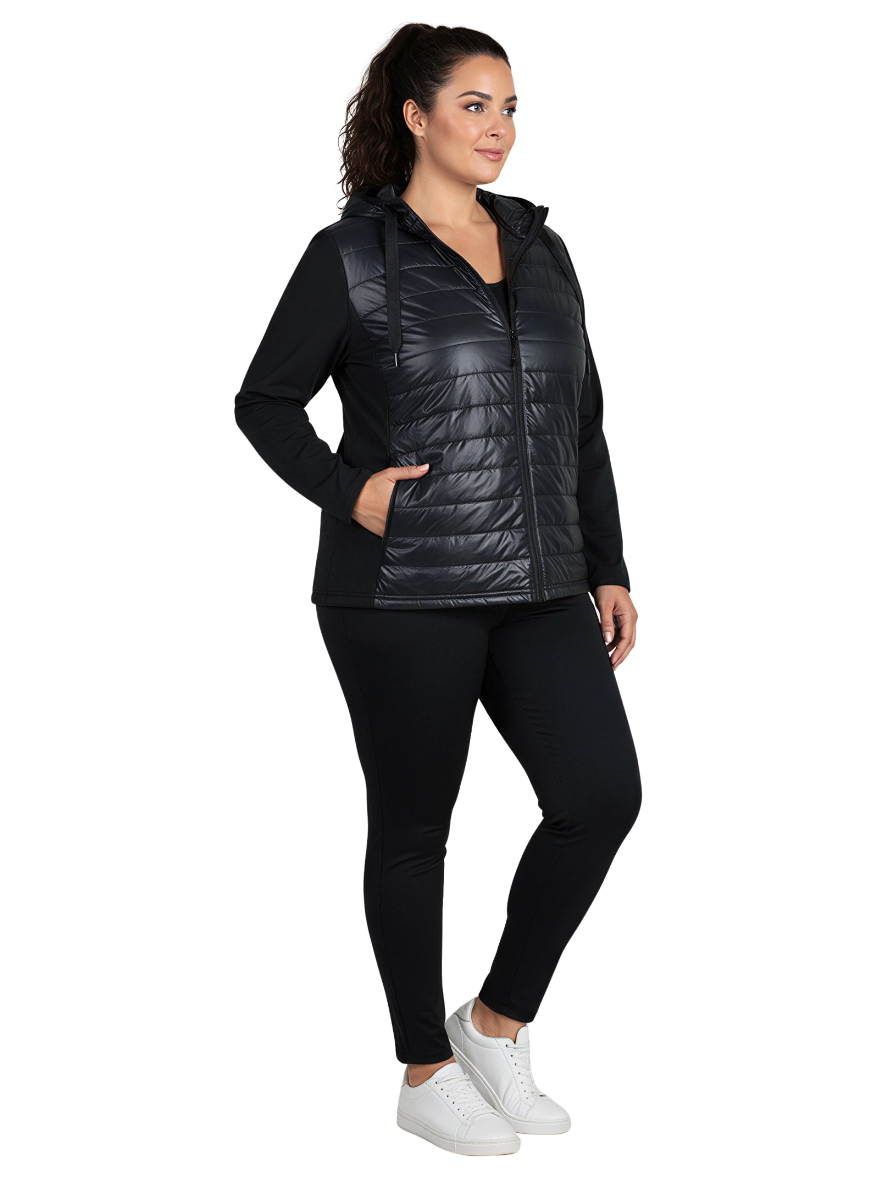 Veste Lorenza Taille Plus - Noir
